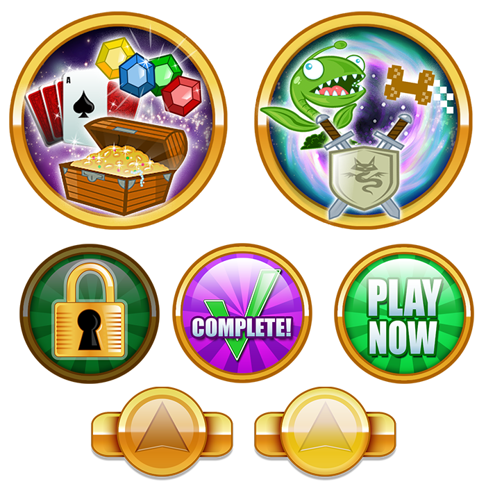 Jackpot Bingo Buttons