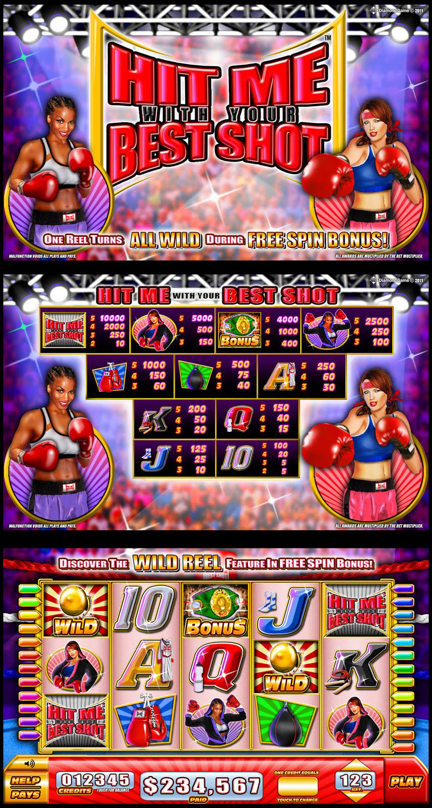 Hit me with your best Shot Slot Game