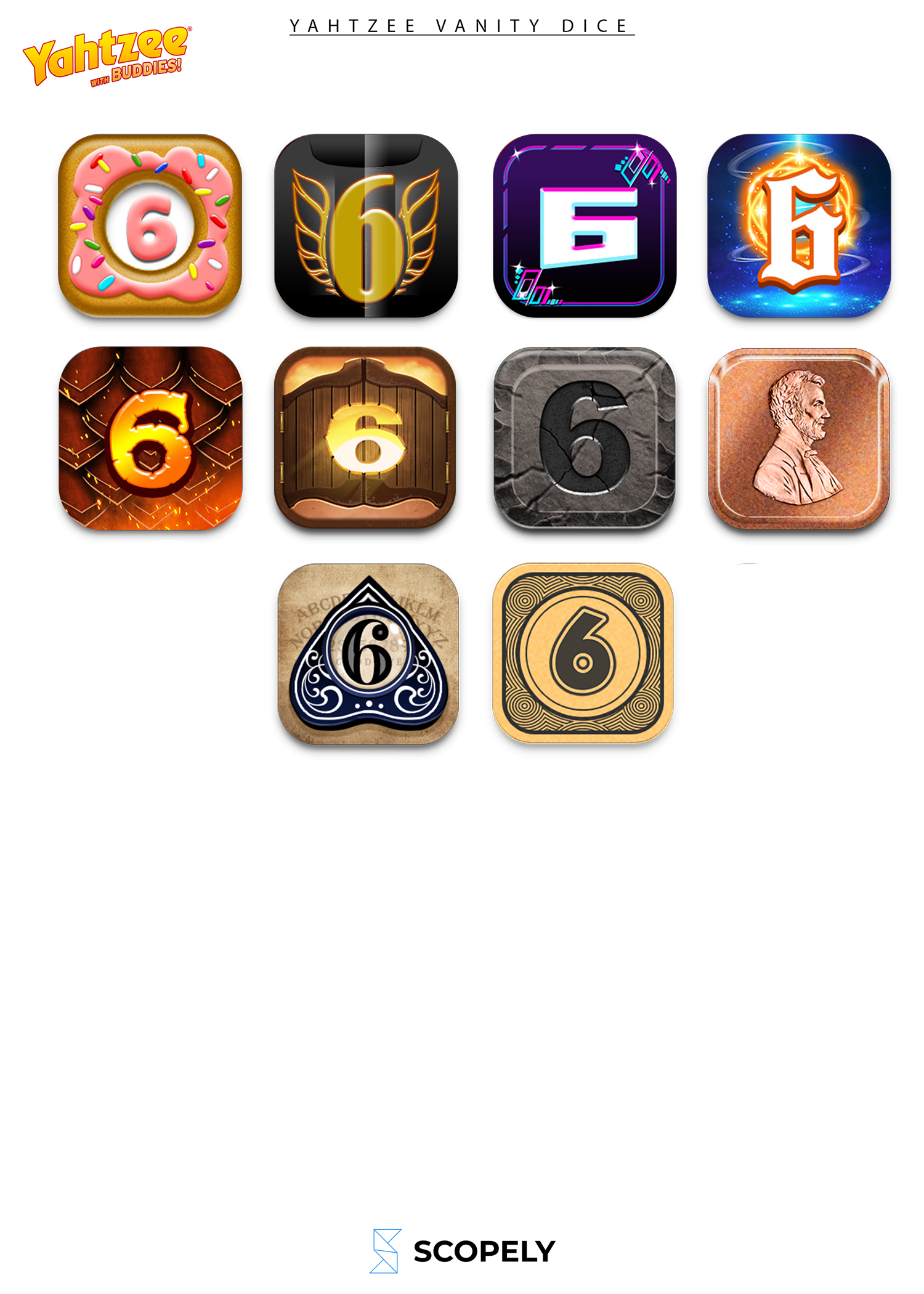 Compilation of Vanity Dice..