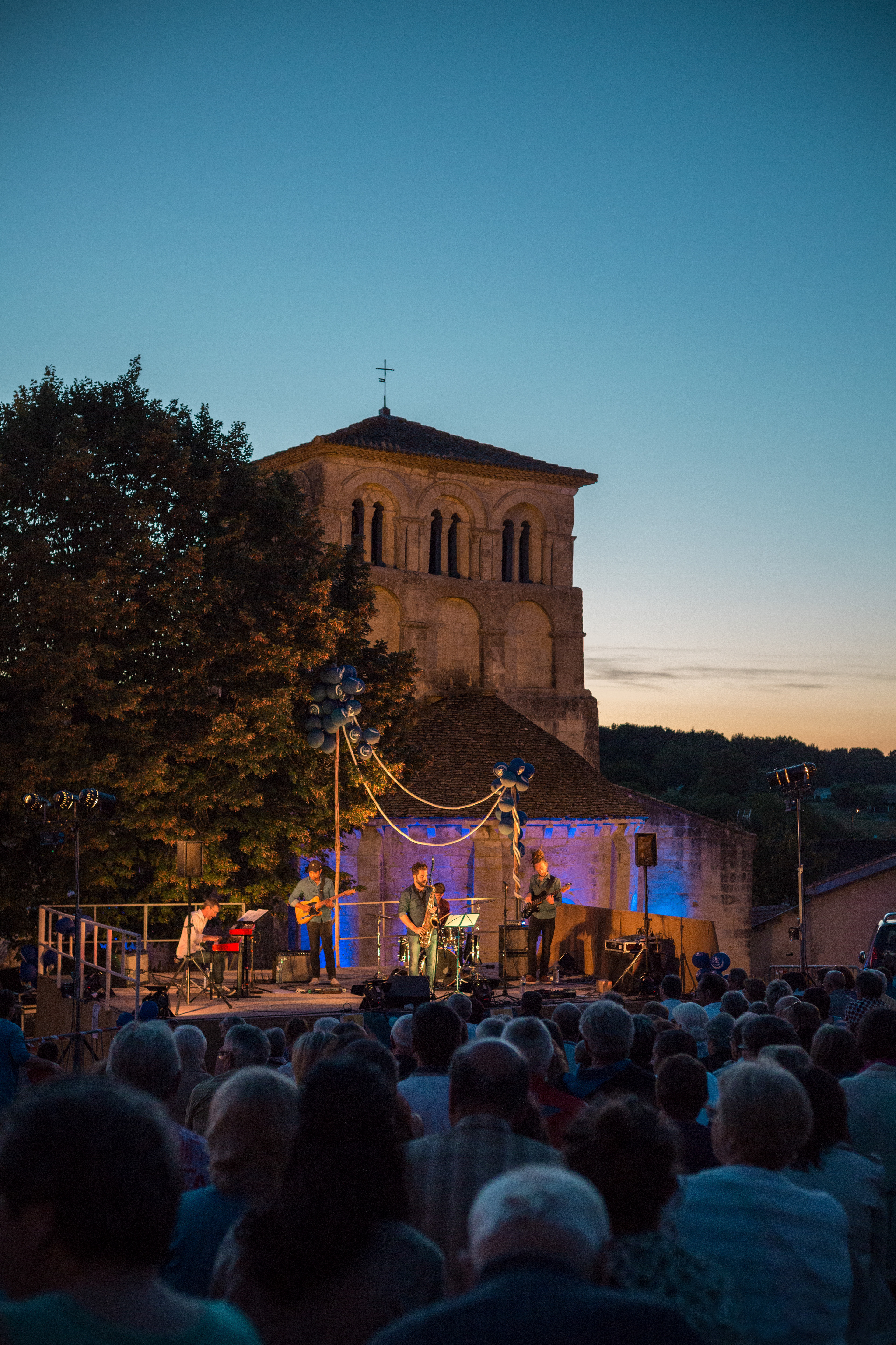 Photo concert plein air bordeaux