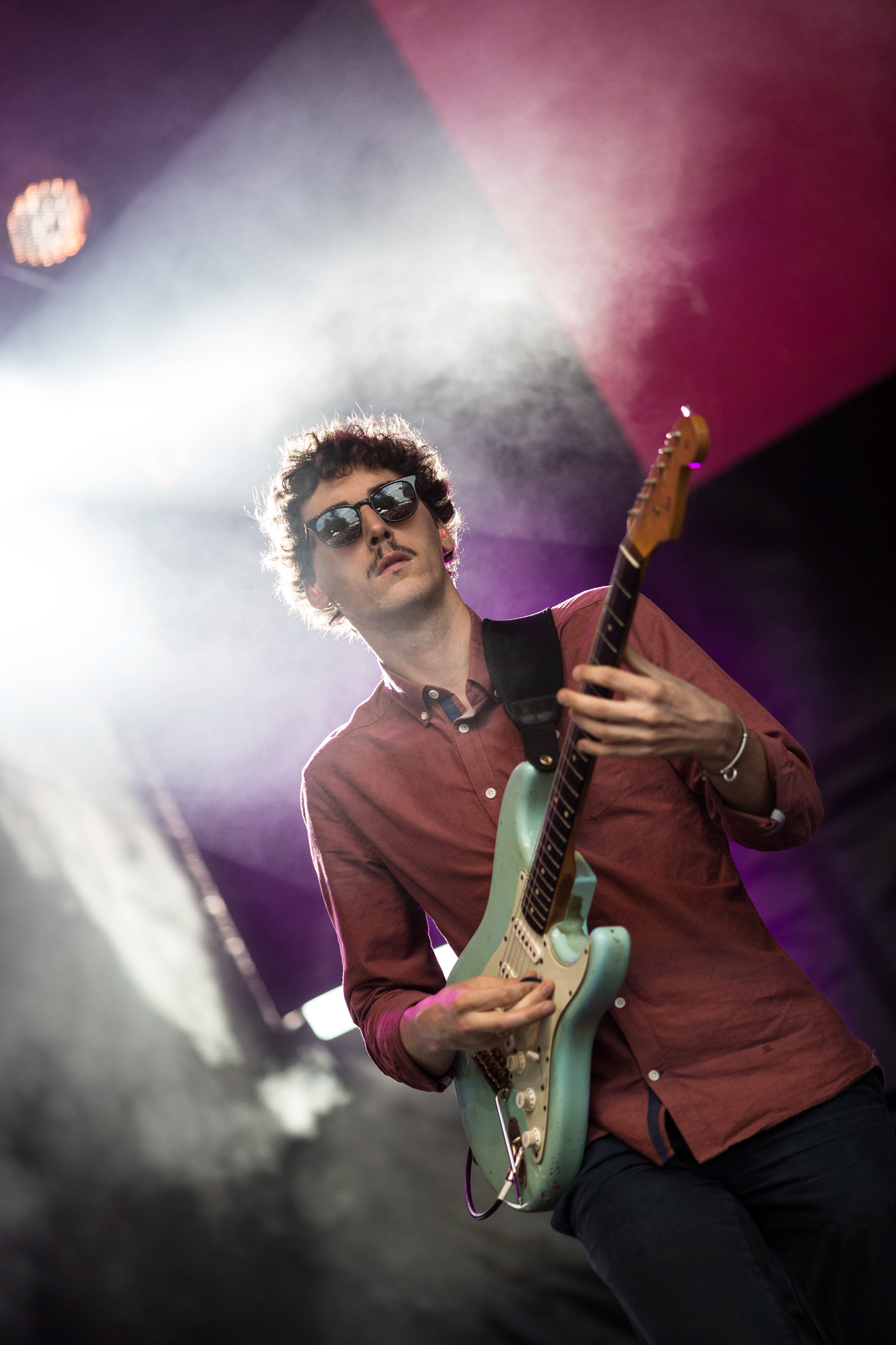 Photo concert guitariste Bordeaux Shob Jazz Fusion Saint Emilion Festival Live 