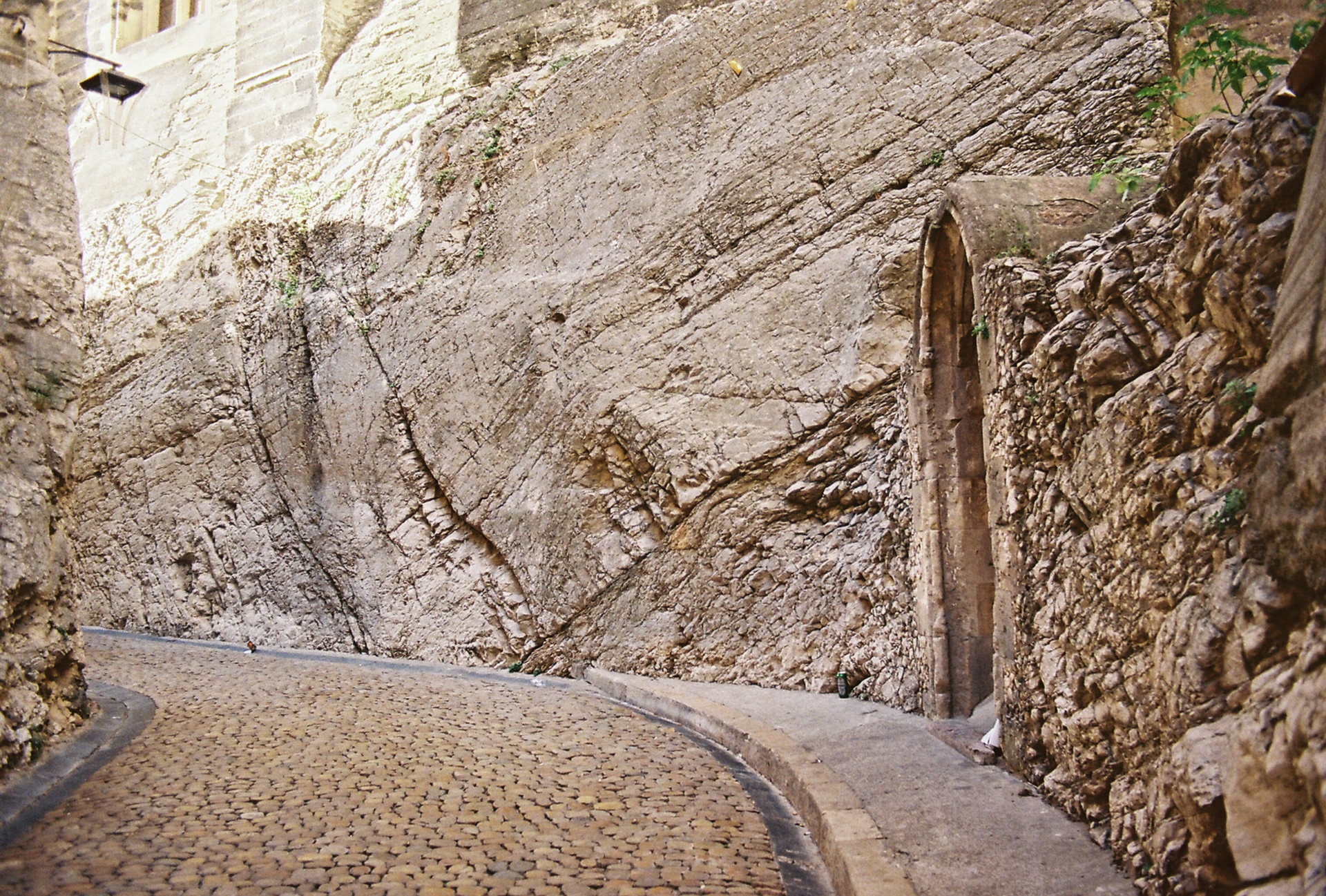 photographie voyage roche falaise avignon 