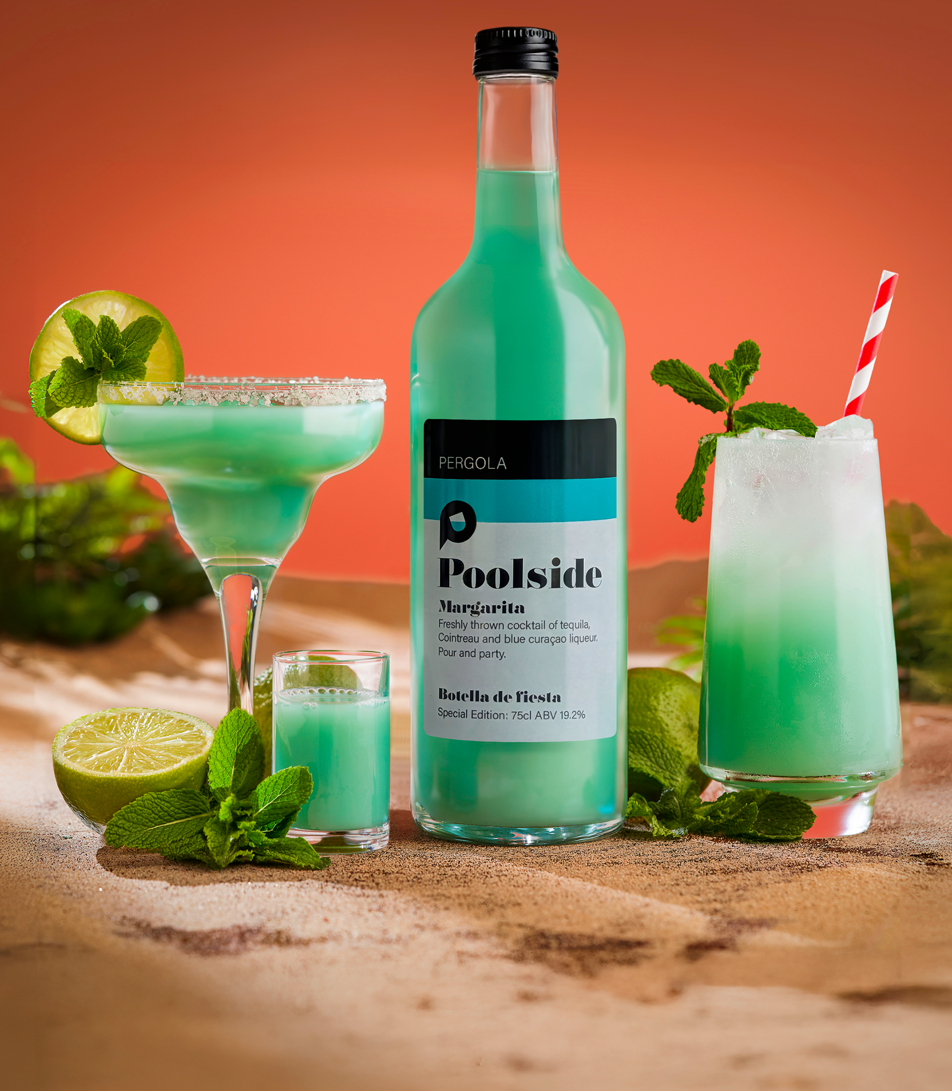 Composite with 750 ml Bottle