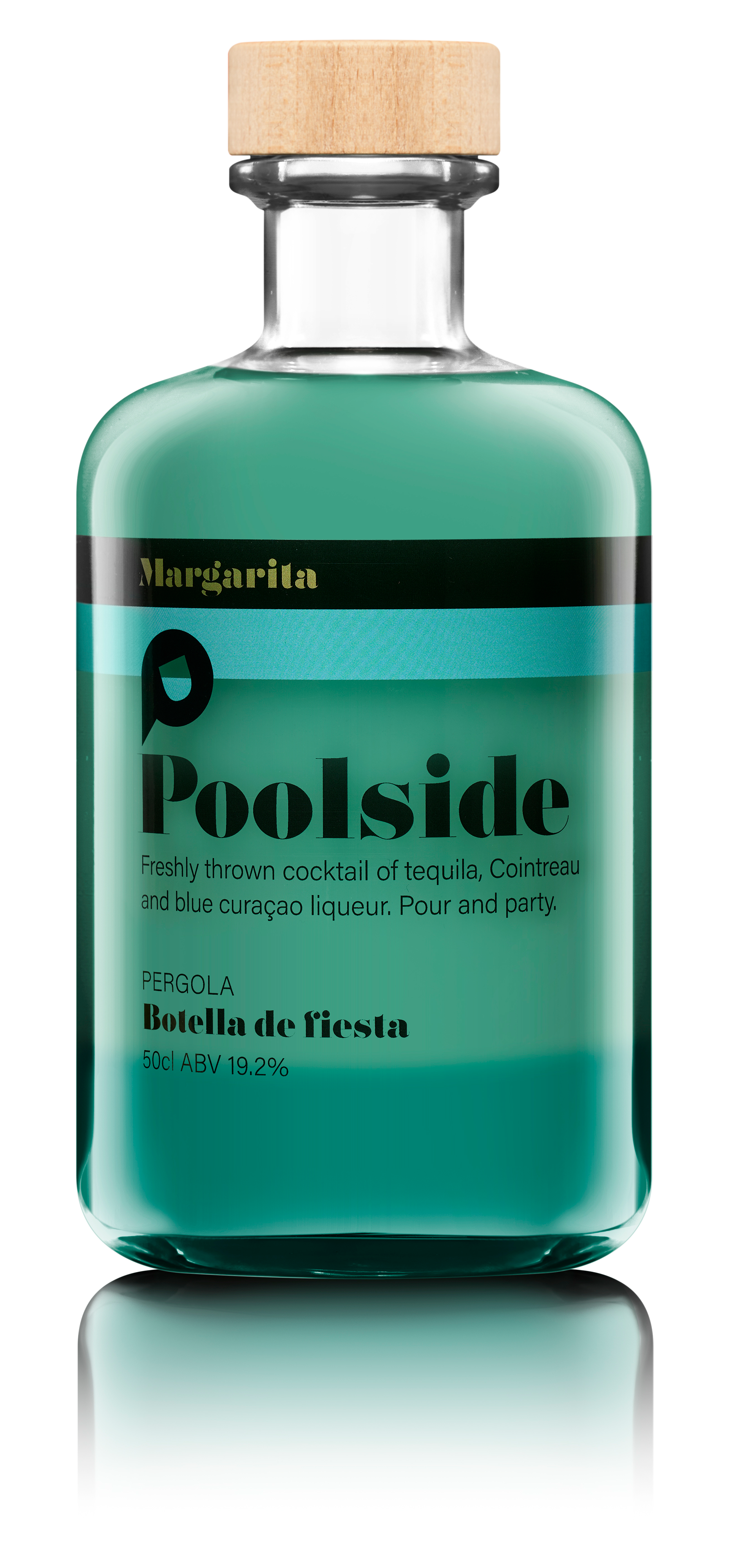 Composite featuring Pergola Margarita bottle