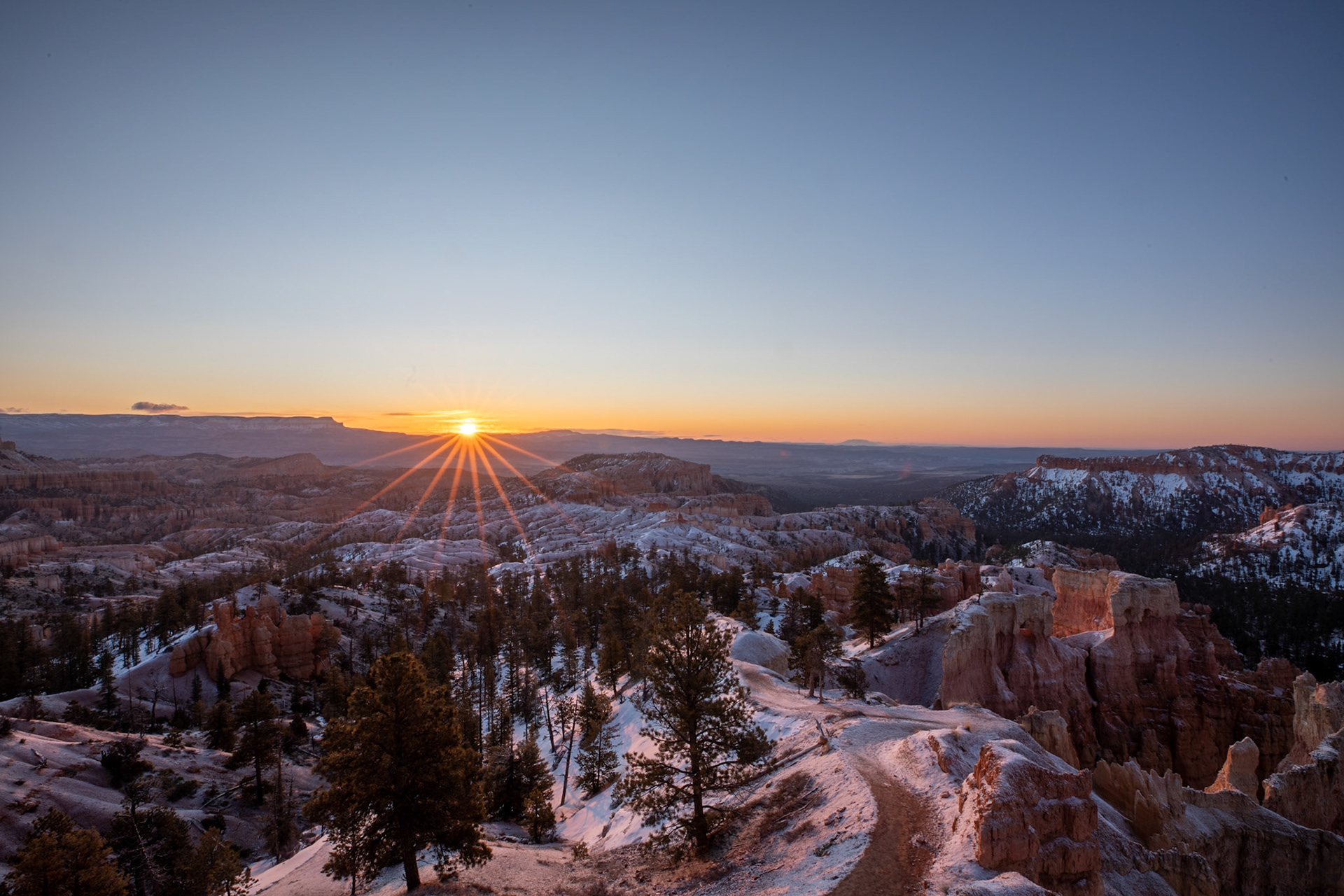 Was cold waiting for the sun to peek above the horizon.