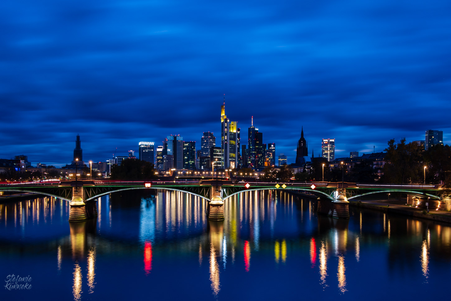 Die Frankfurter Skyline