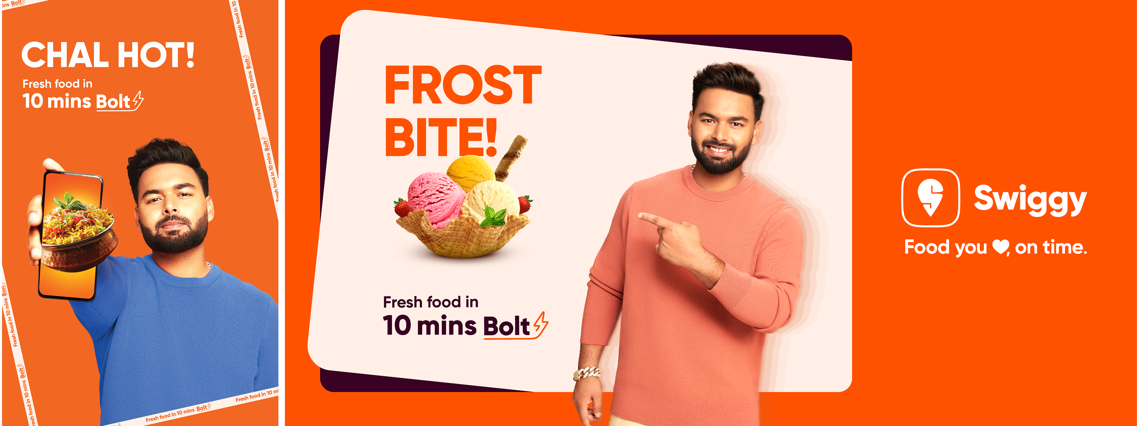 Swiggy X Rishabh Pant Shot by Manasi Sawant
