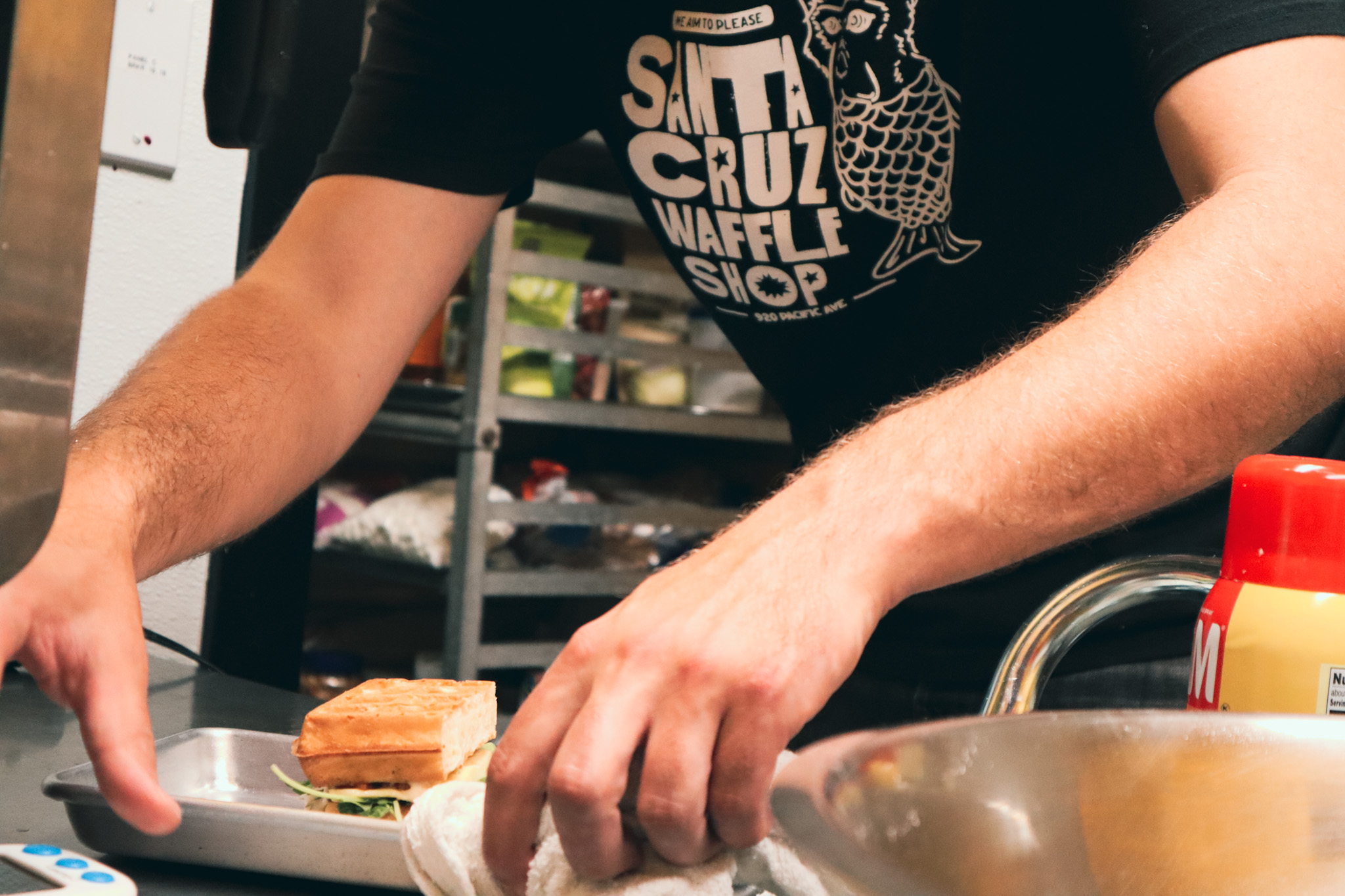 Santa Cruz Waffle Shop, Brand Identity, process image 25 of 35