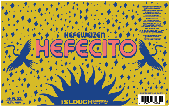Hefecito Hefeweizen Label - The Slough - 1