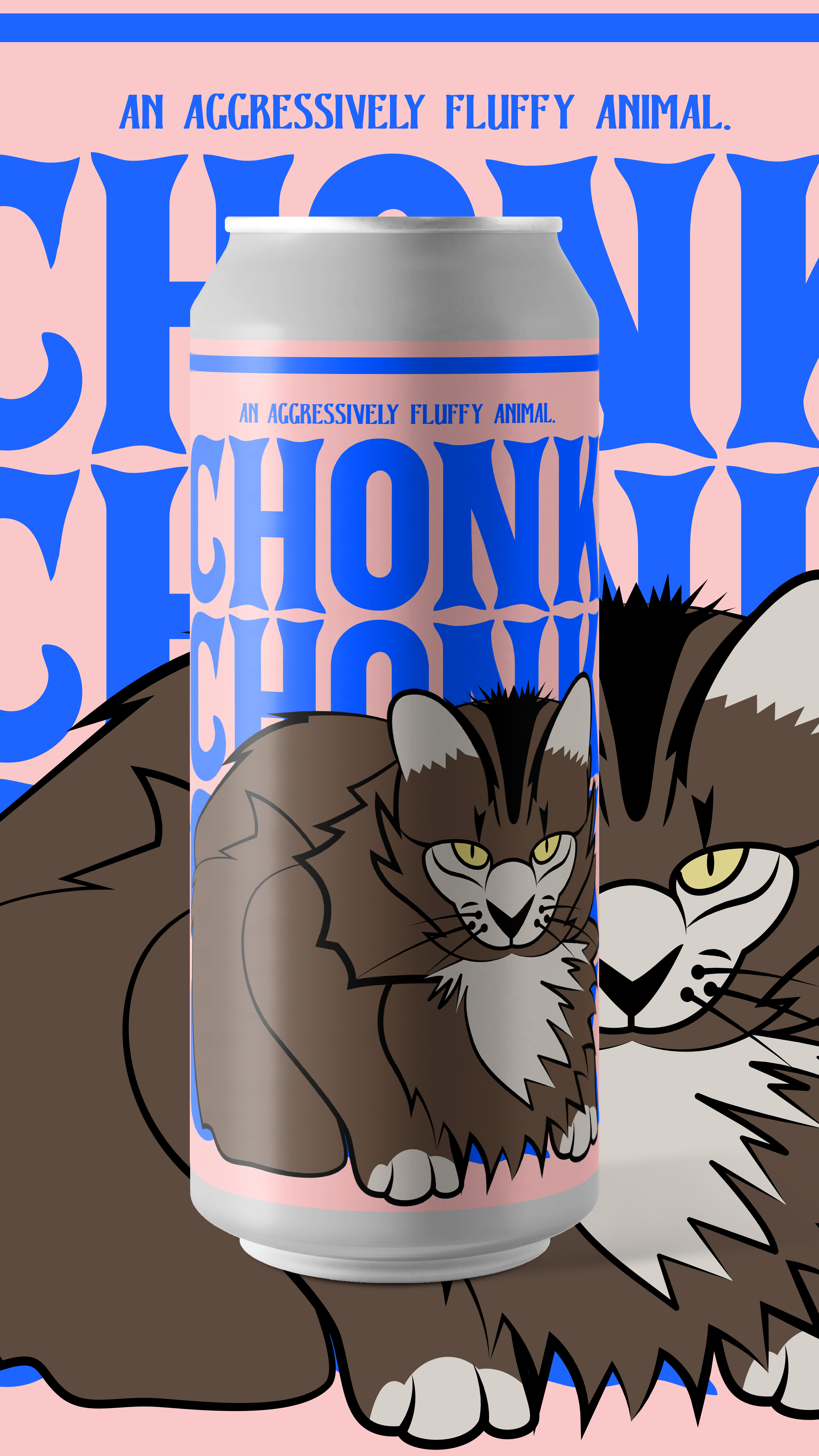 Brewery Twenty Five - Chonk Hazy DIPA Label - 16
