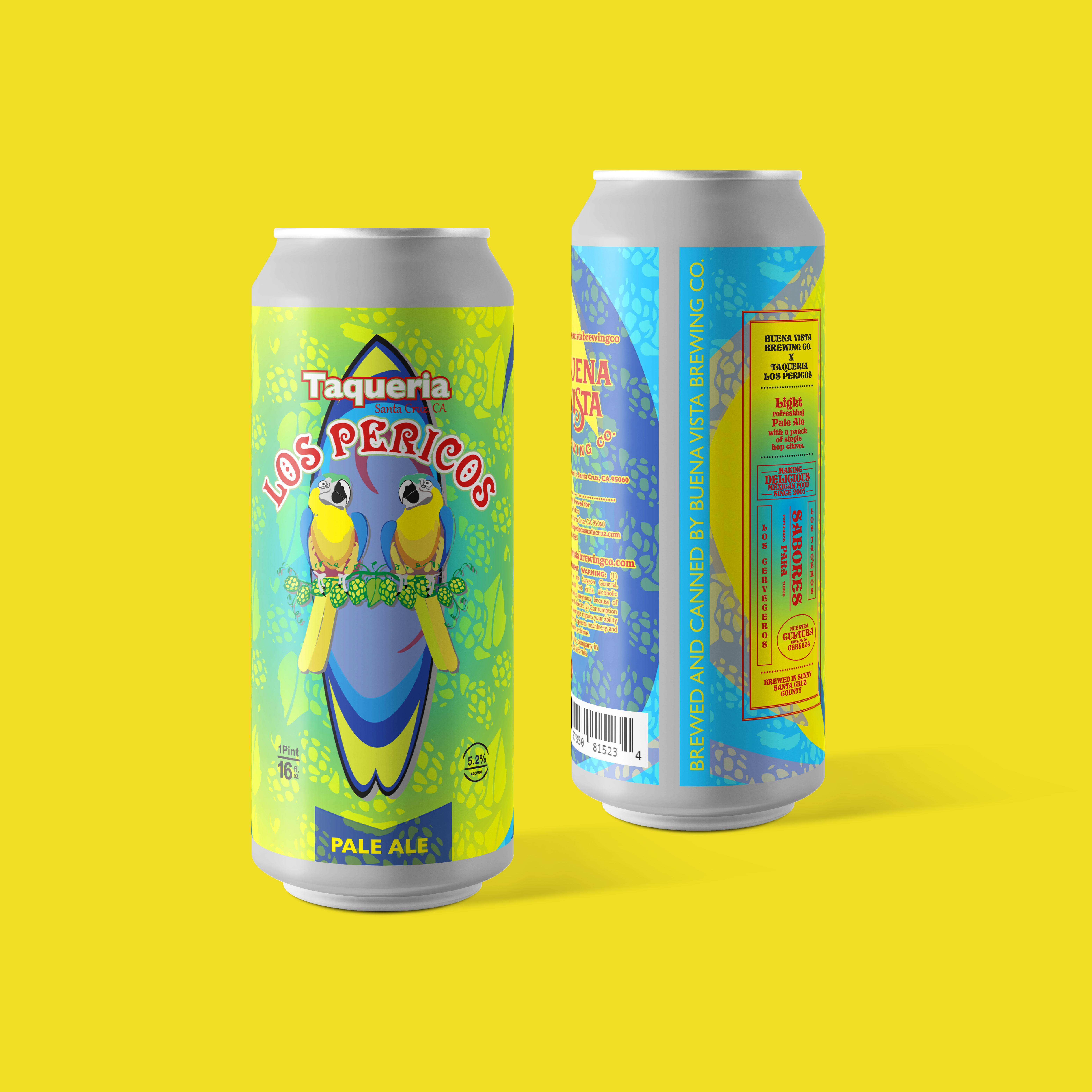 Buena Vista Brewing Co. - Beer Can Labels - 10
