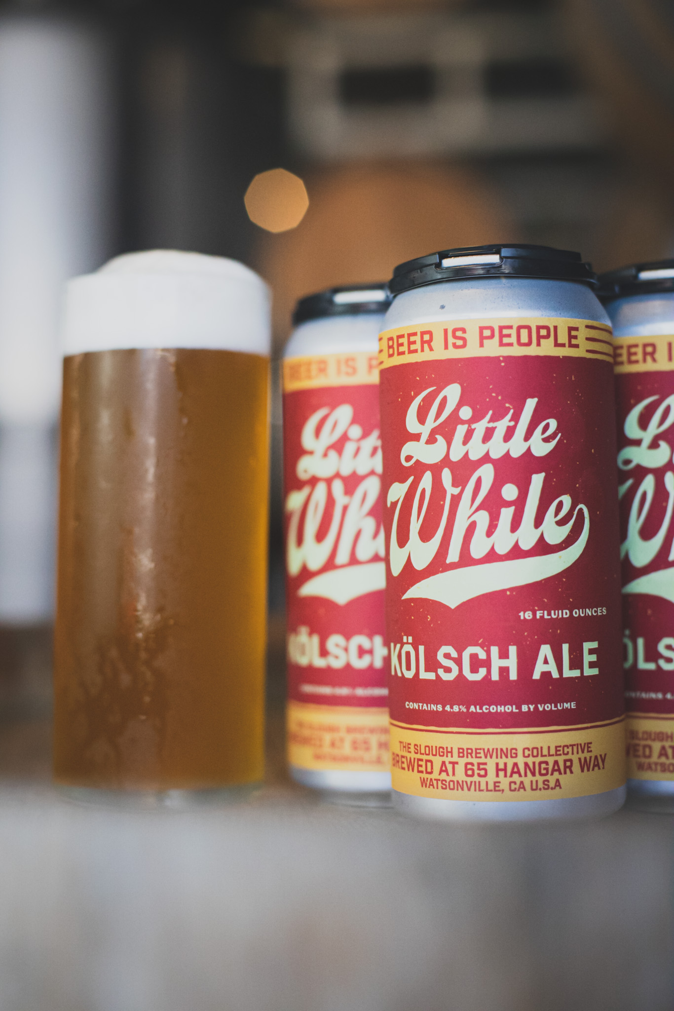 Little While, The Slough Brewing Collective, process image 9 of 11