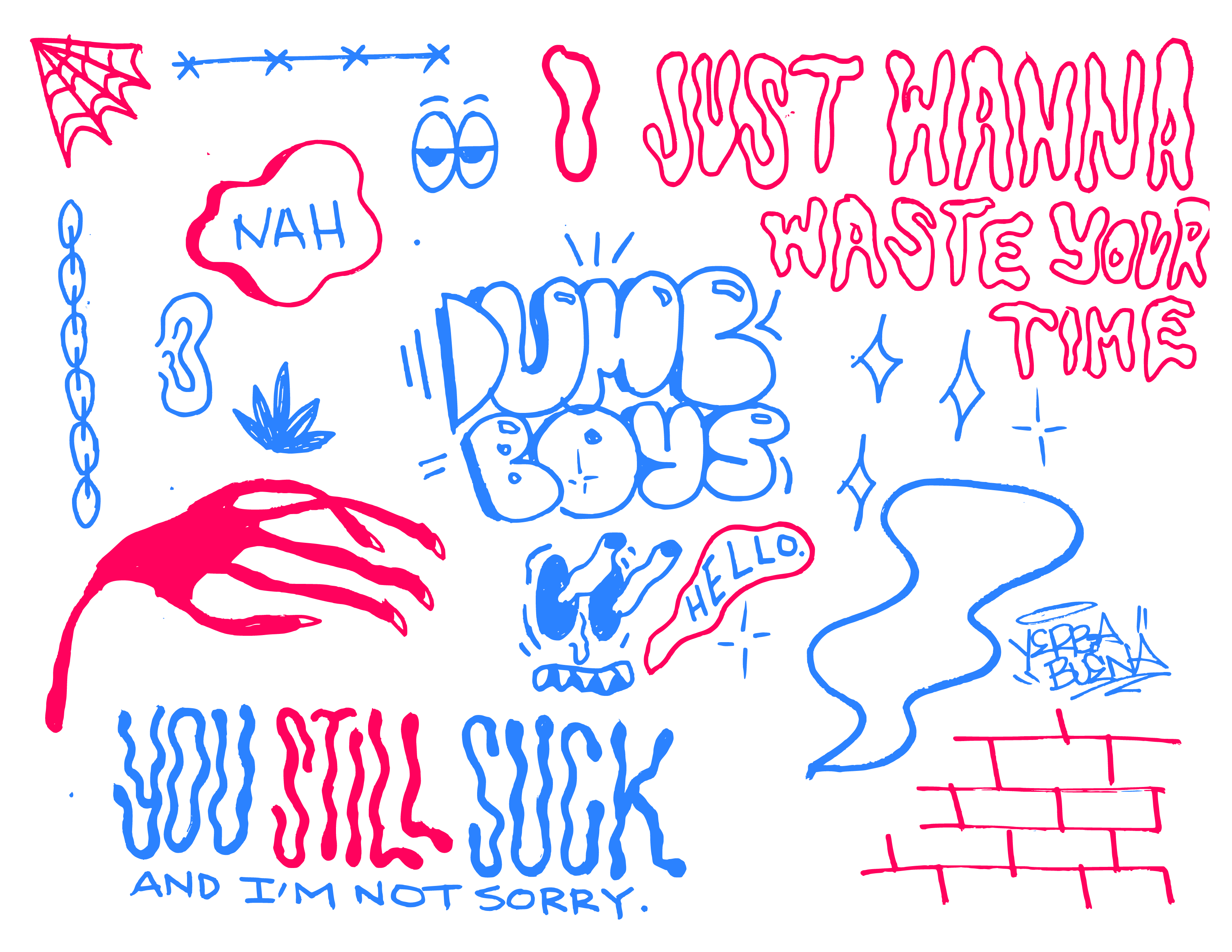 Miserable at Best Zine, process image 2 of 15