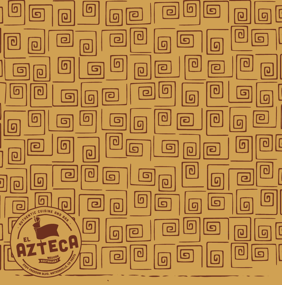El Azteca Restaurant Logo, process image 5 of 10