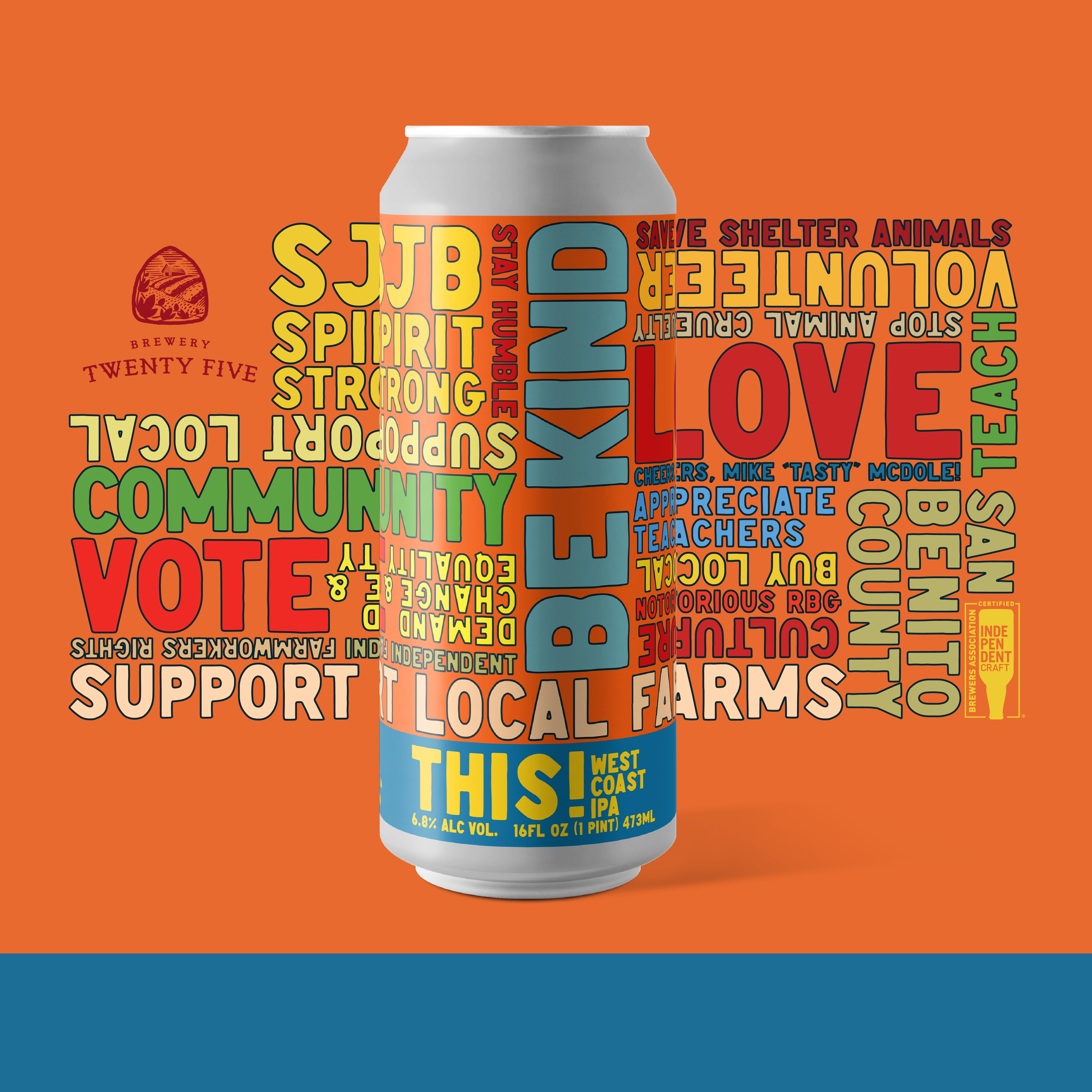 THIS! West Coast IPA, Label, process image 1 of 10