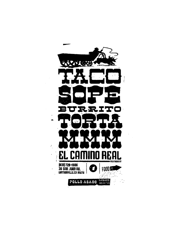 El Camino Real Restaurant /  To-Go Paper Bags, hero image