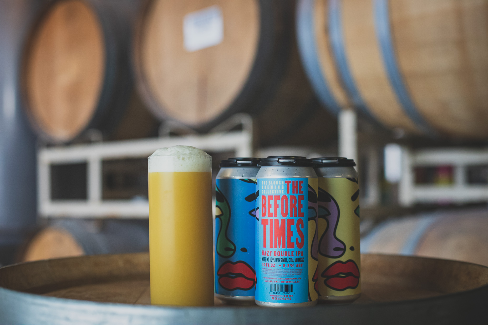 The Before Times Hazy Double IPA, Label, process image 9 of 10