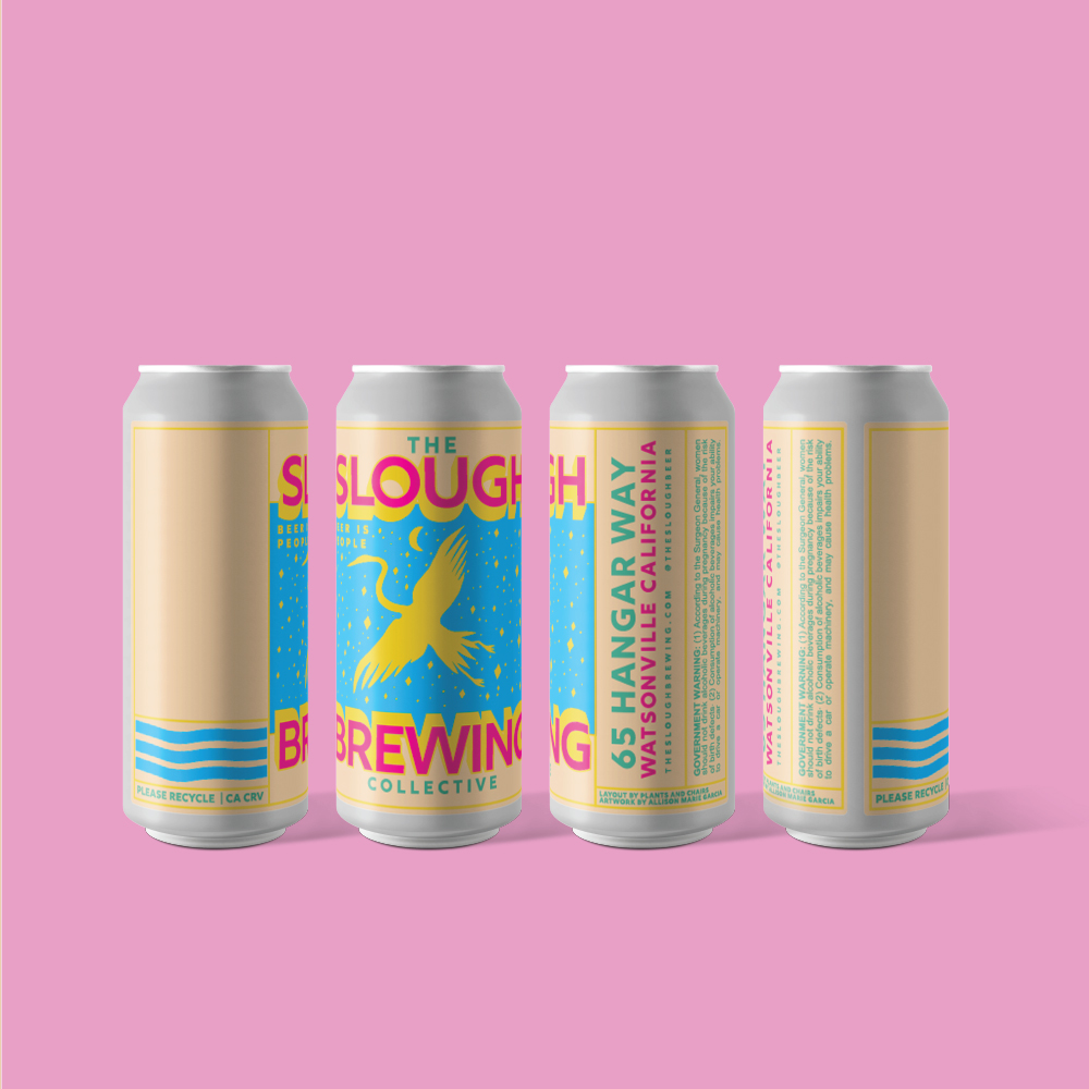 16floz Universal Labels, The Slough Brewing Collective, process image 2 of 18