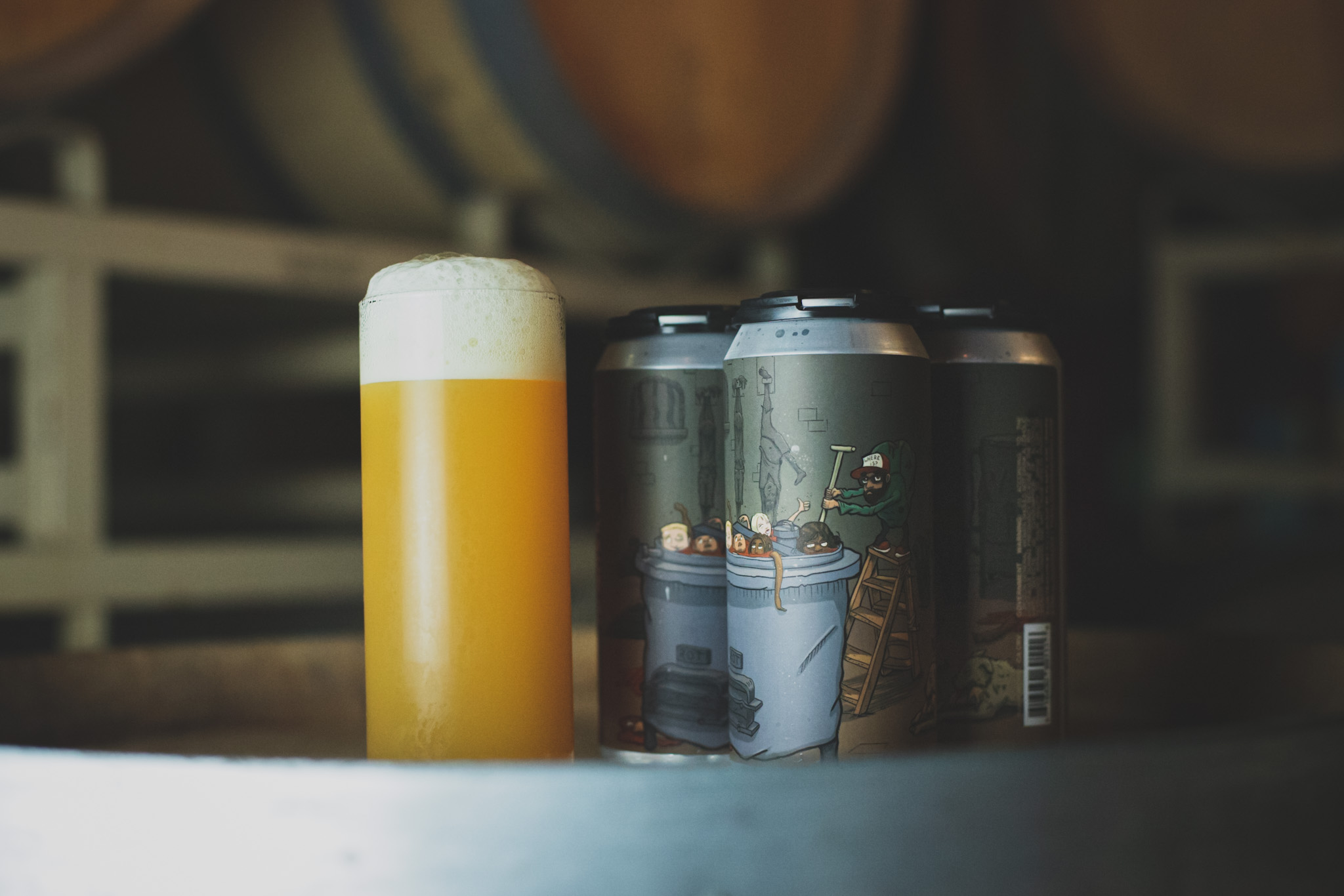 Beer is People Hazy IPA Label, The Slough, process image 5 of 5