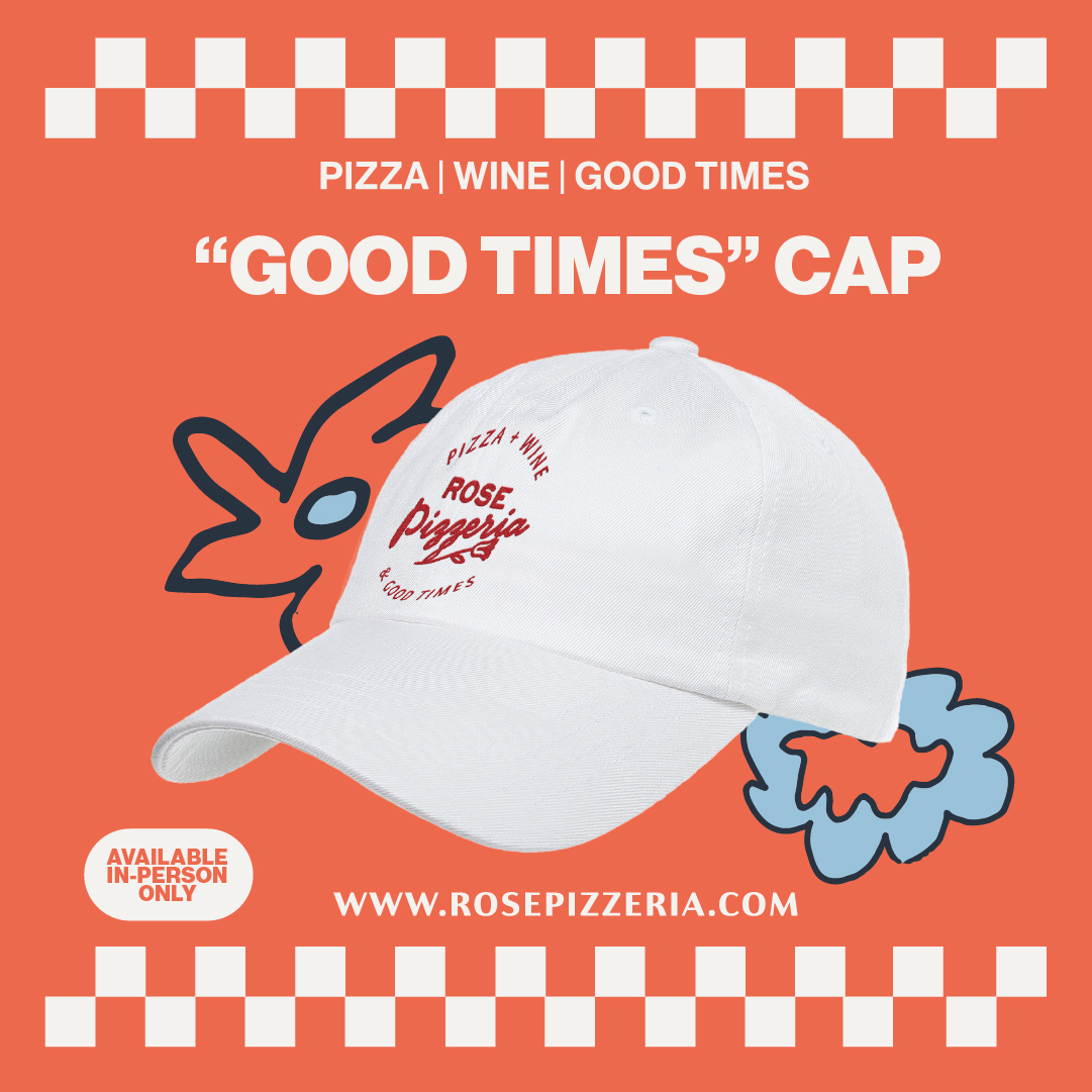 Rose Pizzeria, Smiley Merchandise, hero image
