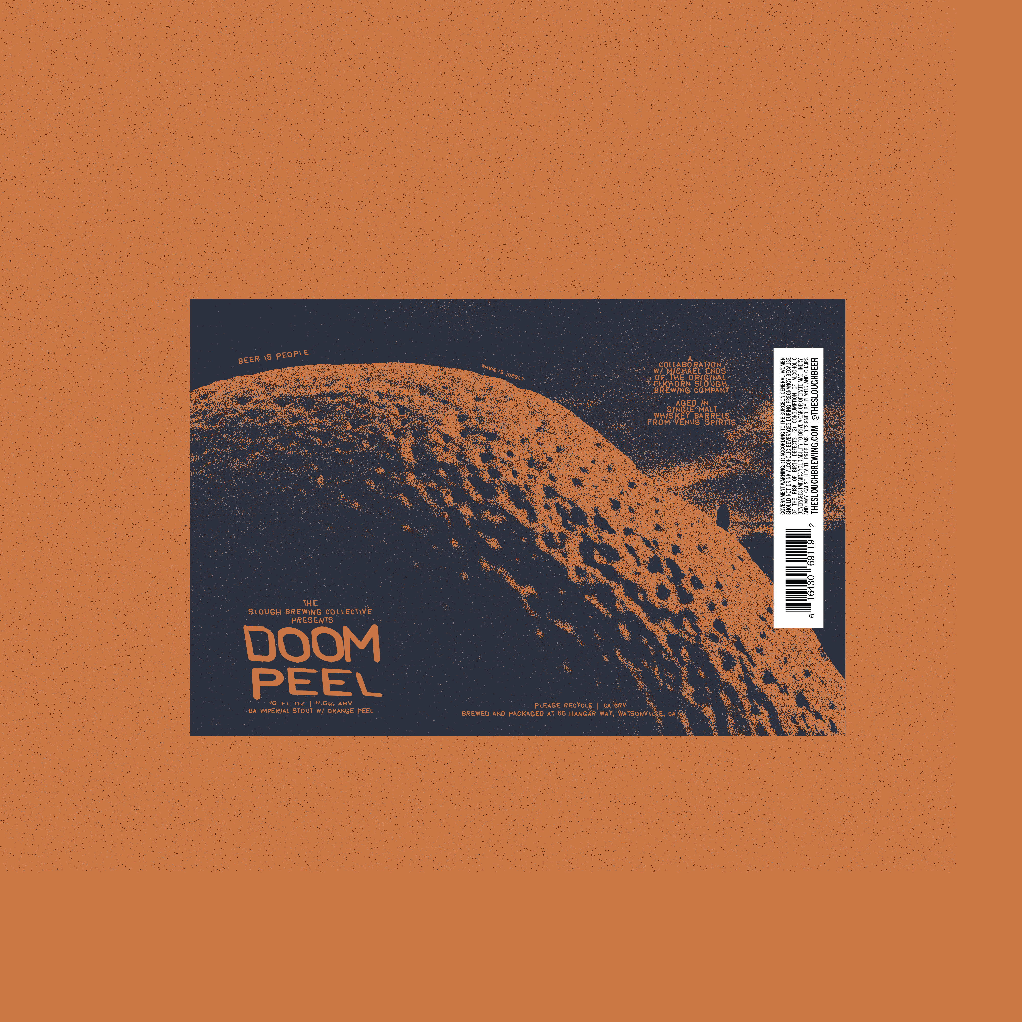 Doom Peel, The Slough Beer Brewing Collective, process image 9 of 9
