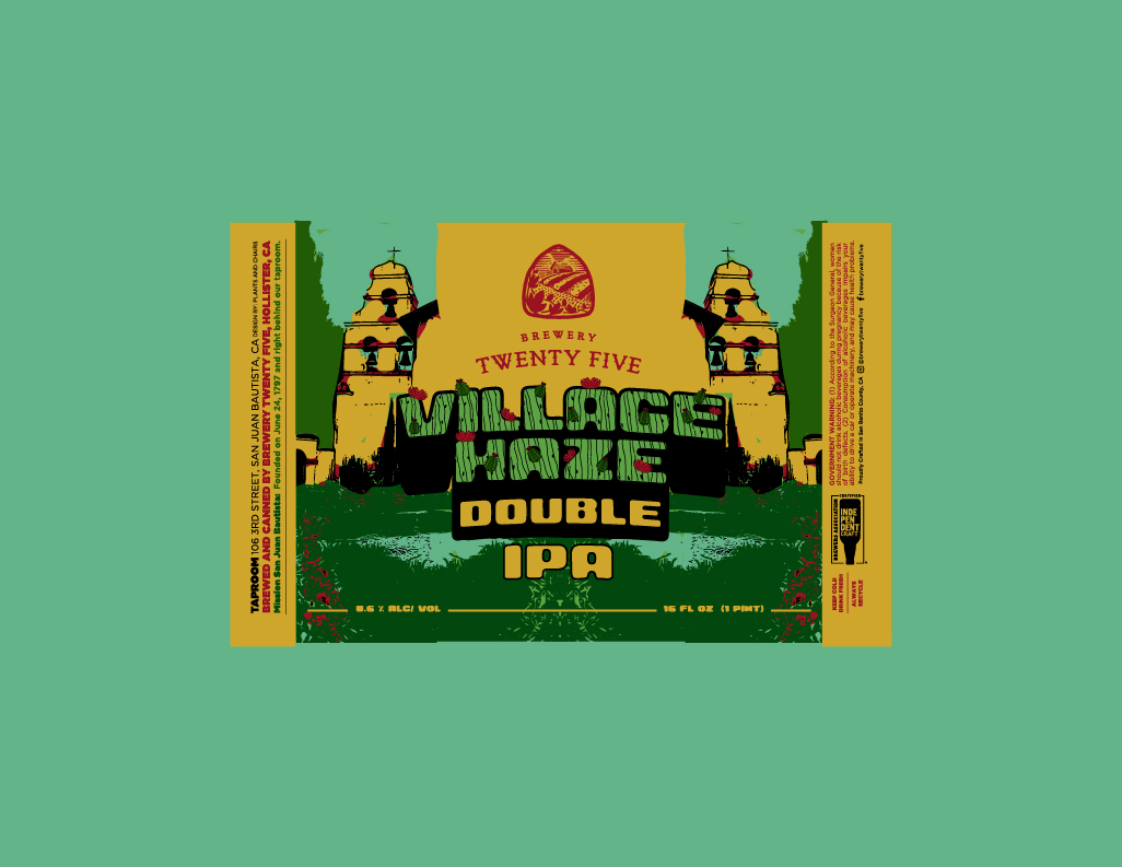Village Haze, Beer Label, hero image