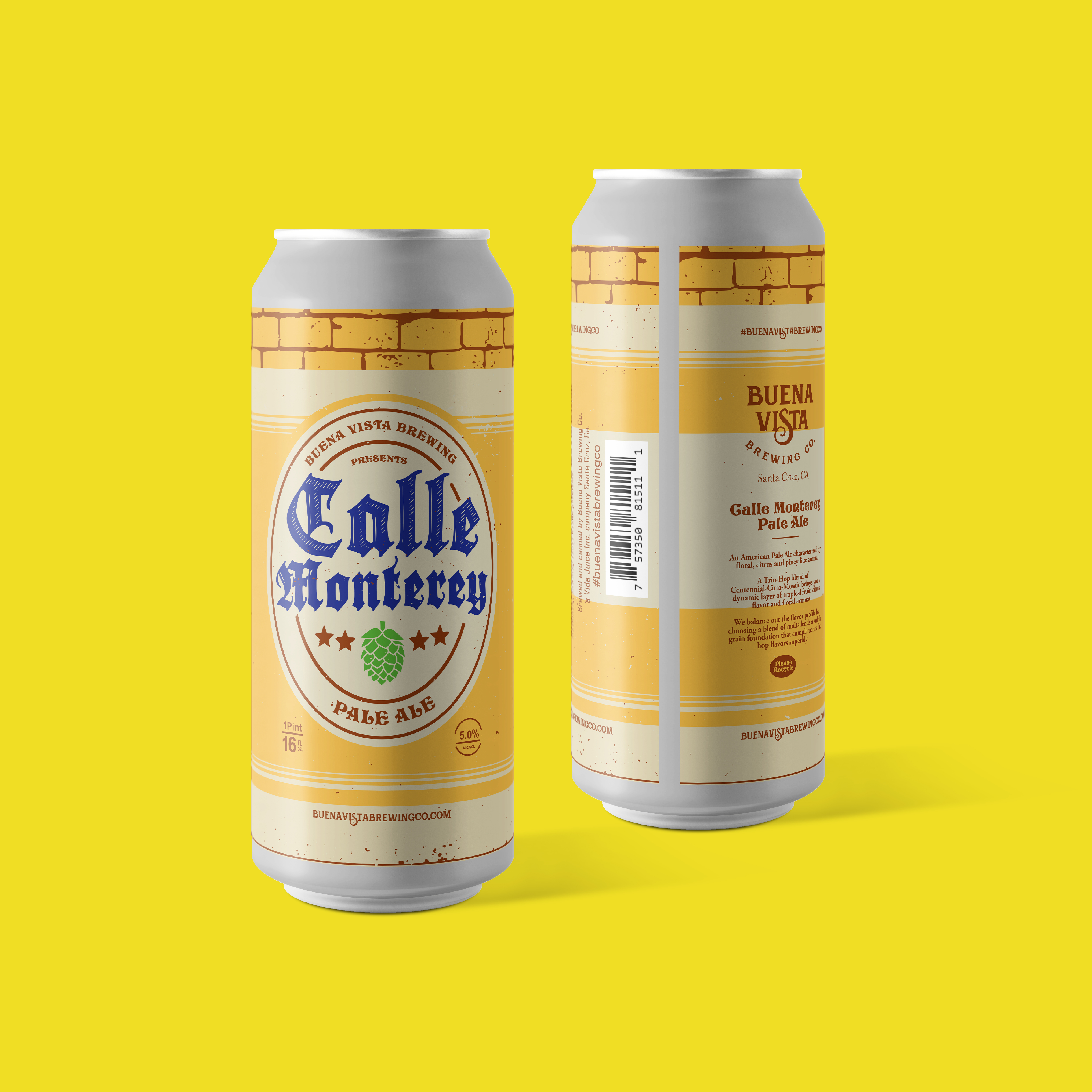Buena Vista Brewing Co. - Beer Can Labels - 6