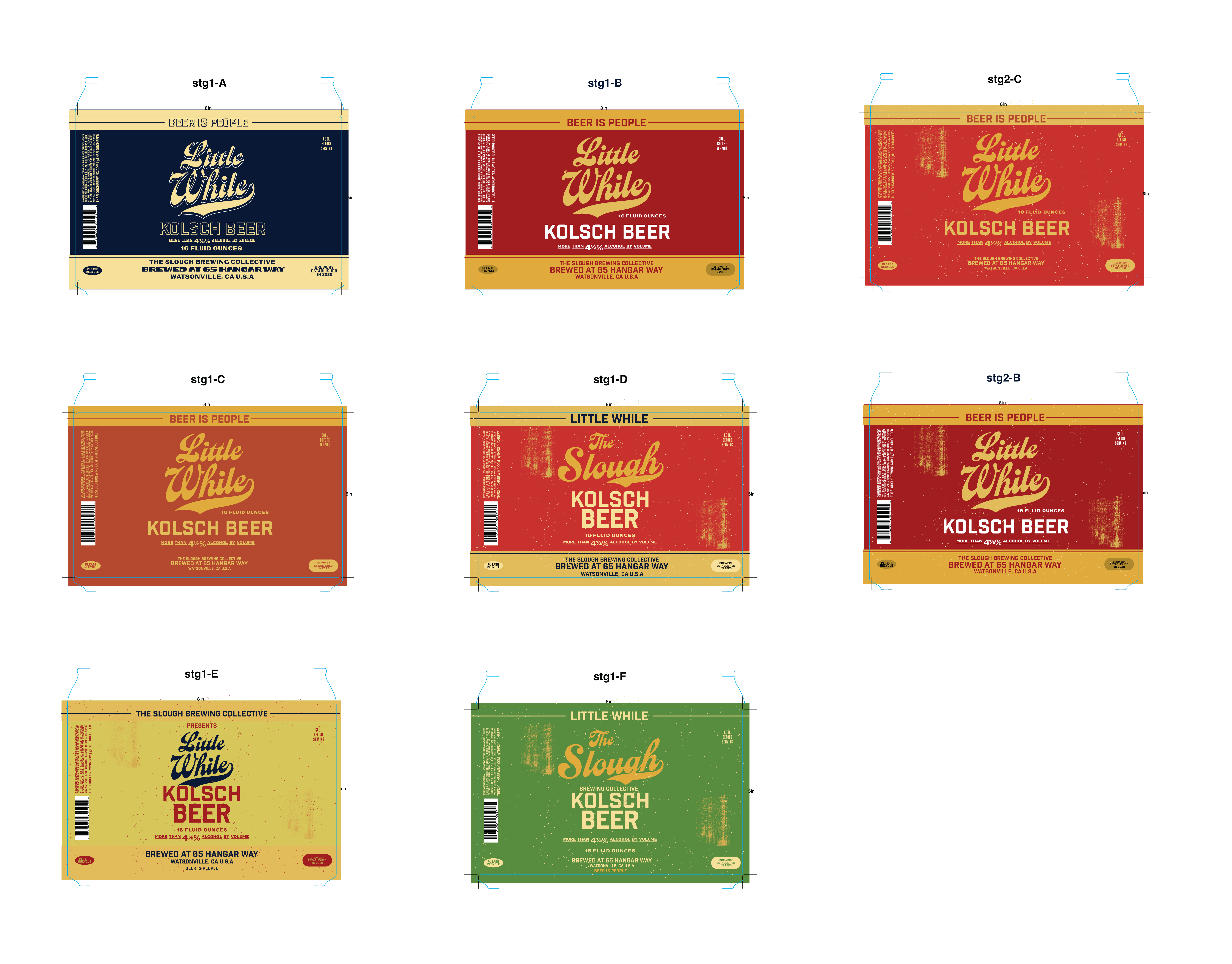 Little While, The Slough Brewing Collective, process image 1 of 11