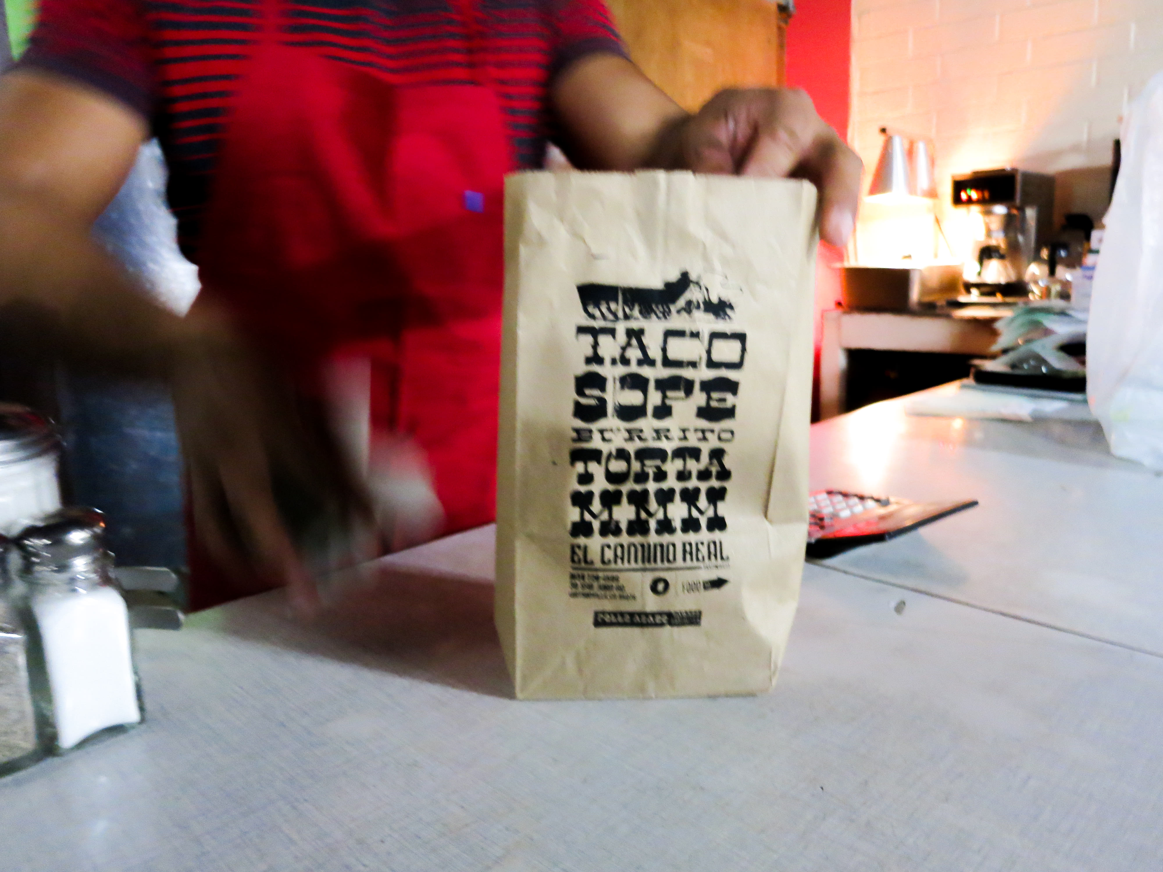 El Camino Real Restaurant / To-Go Paper Bags, process image 8 of 8
