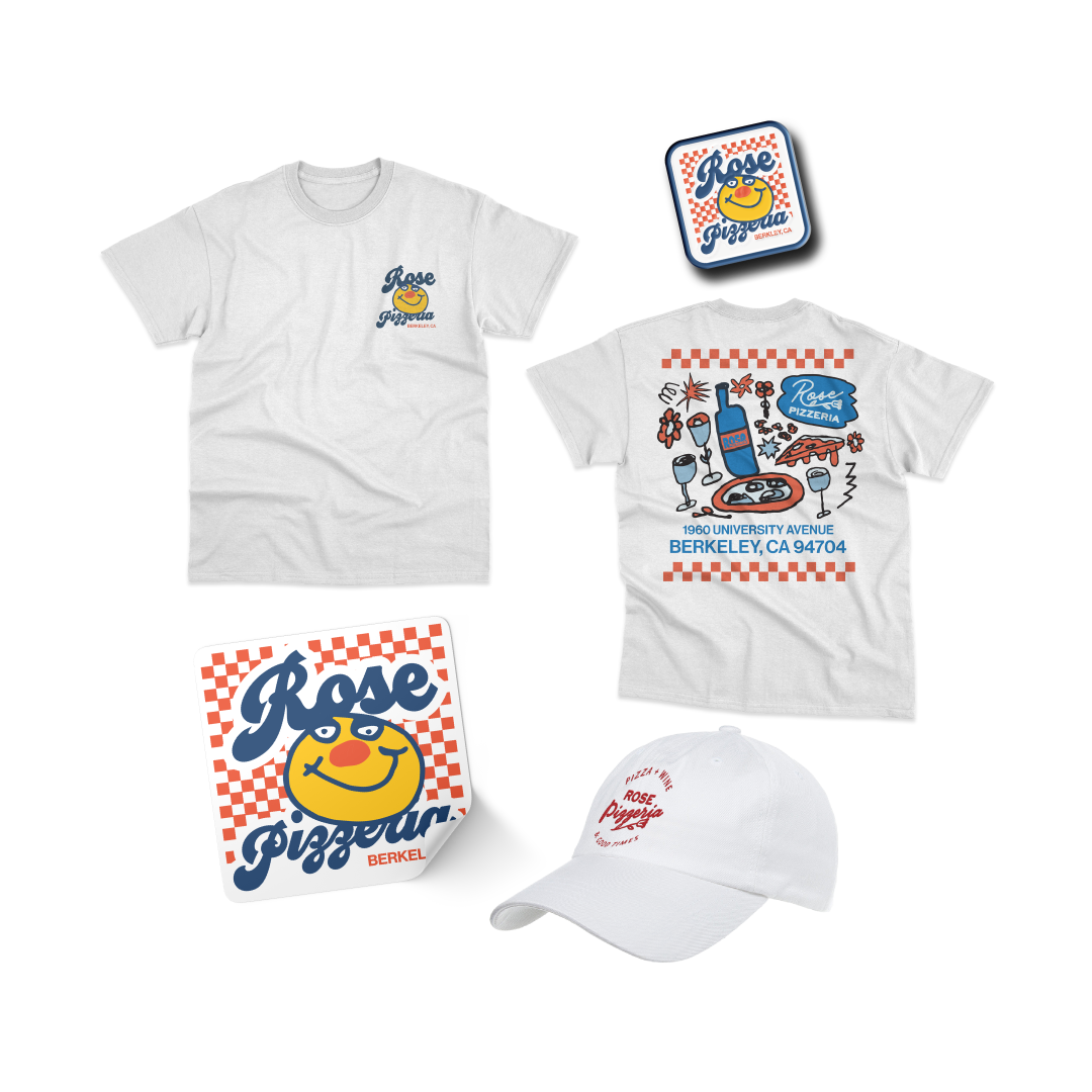Rose Pizzeria, Smiley Merchandise, process image 3 of 10