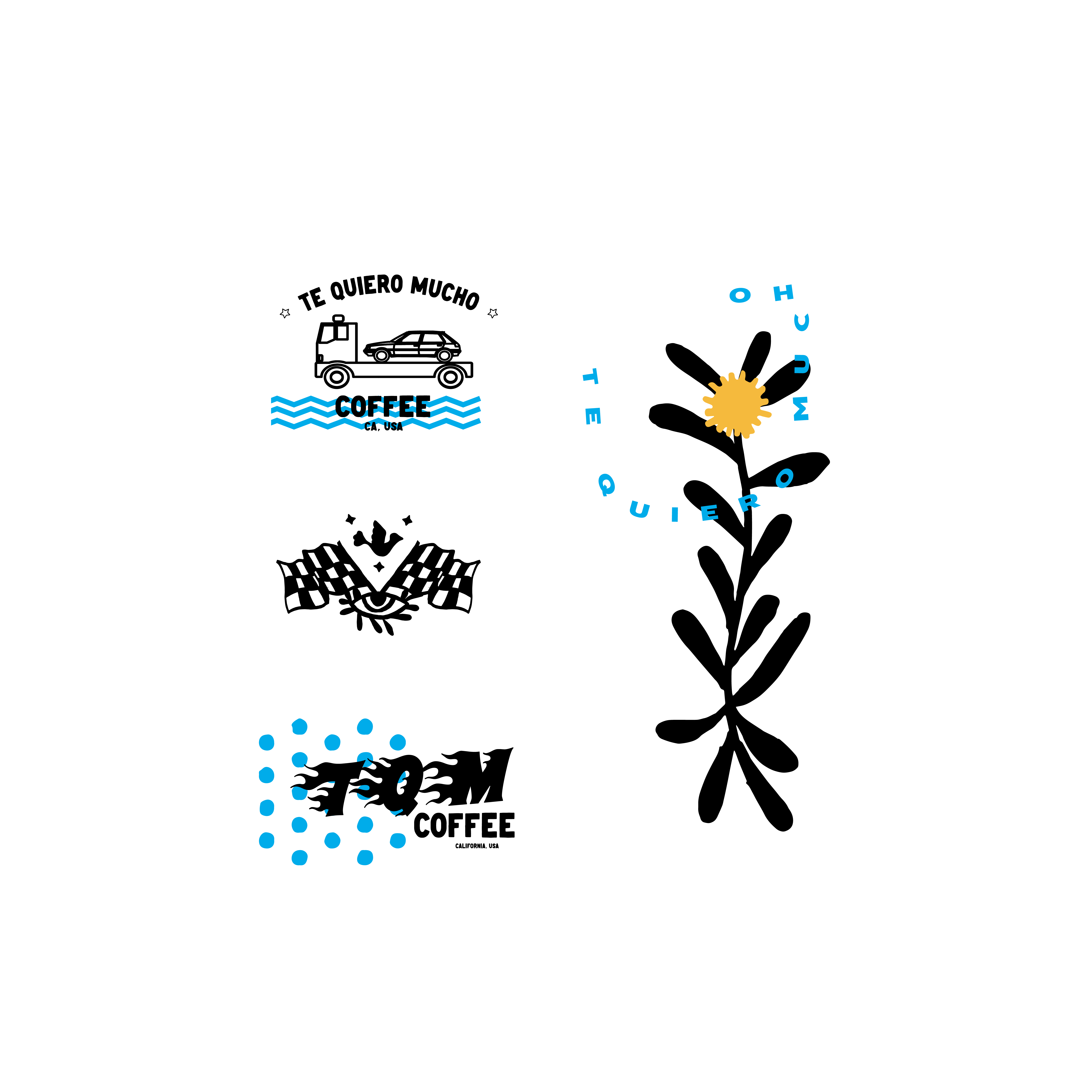 Te Quiero Mucho Coffee Co. | Logo & Label, process image 4 of 6