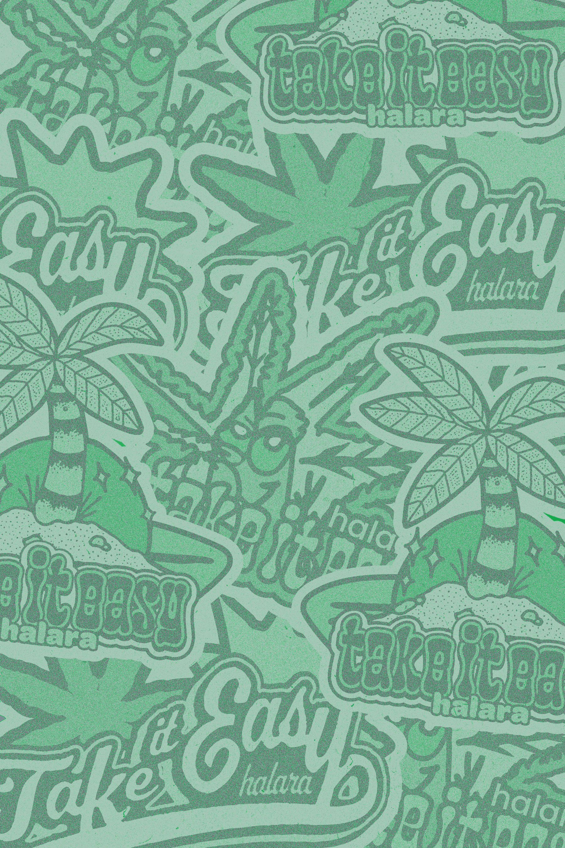 Halara "Take it Easy" Designs, process image 1 of 9