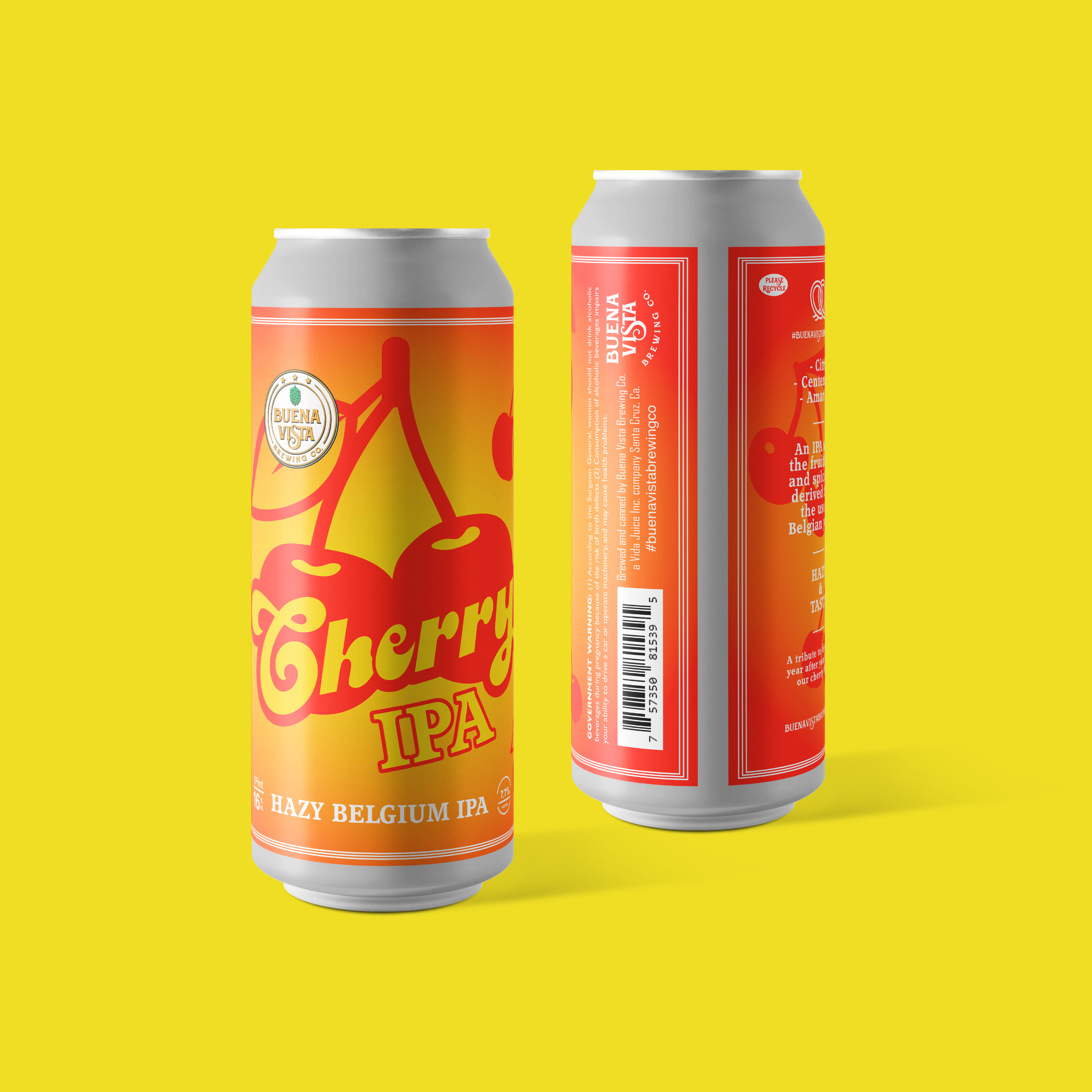 Buena Vista Brewing Co. - Beer Can Labels - 9