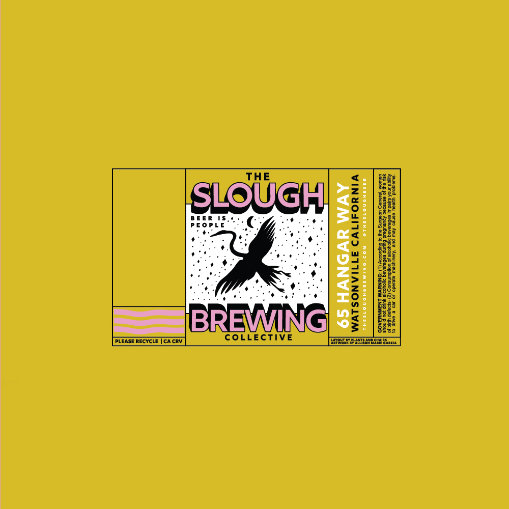 16floz Universal Labels, The Slough Brewing Collective, process image 3 of 18