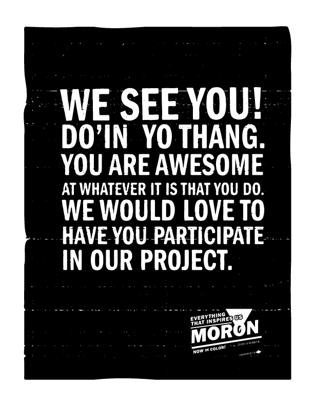 Moronzine Logo, process image 4 of 7
