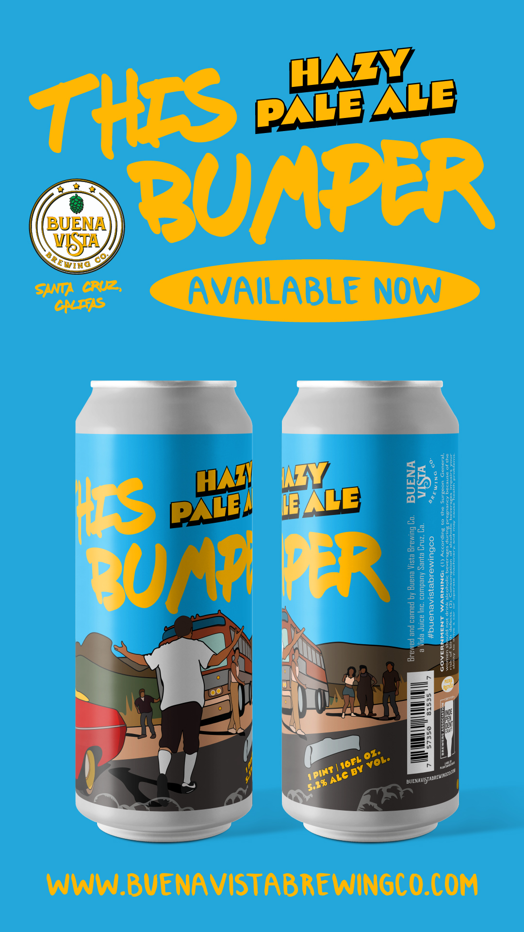 This Bumper Merchandise, Buena Vista Brewing Co., process image 7 of 7