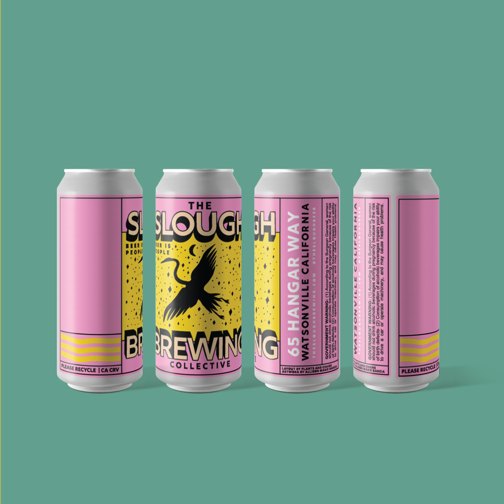16floz Universal Labels, The Slough Brewing Collective, process image 11 of 18