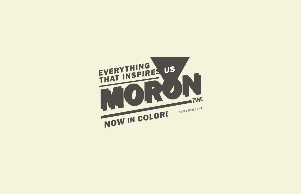 Moronzine Logo, process image 5 of 7