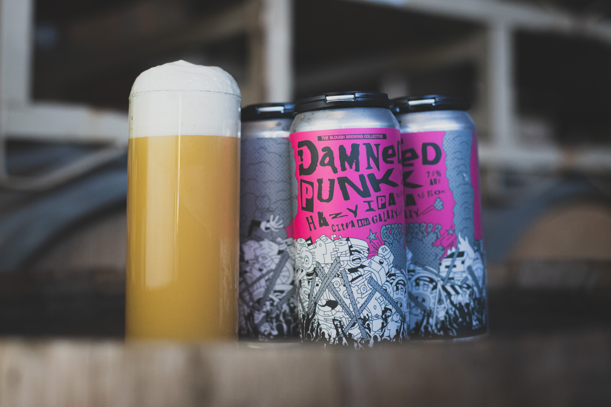 Damned Punk, The Slough Brewing Collective, process image 1 of 15