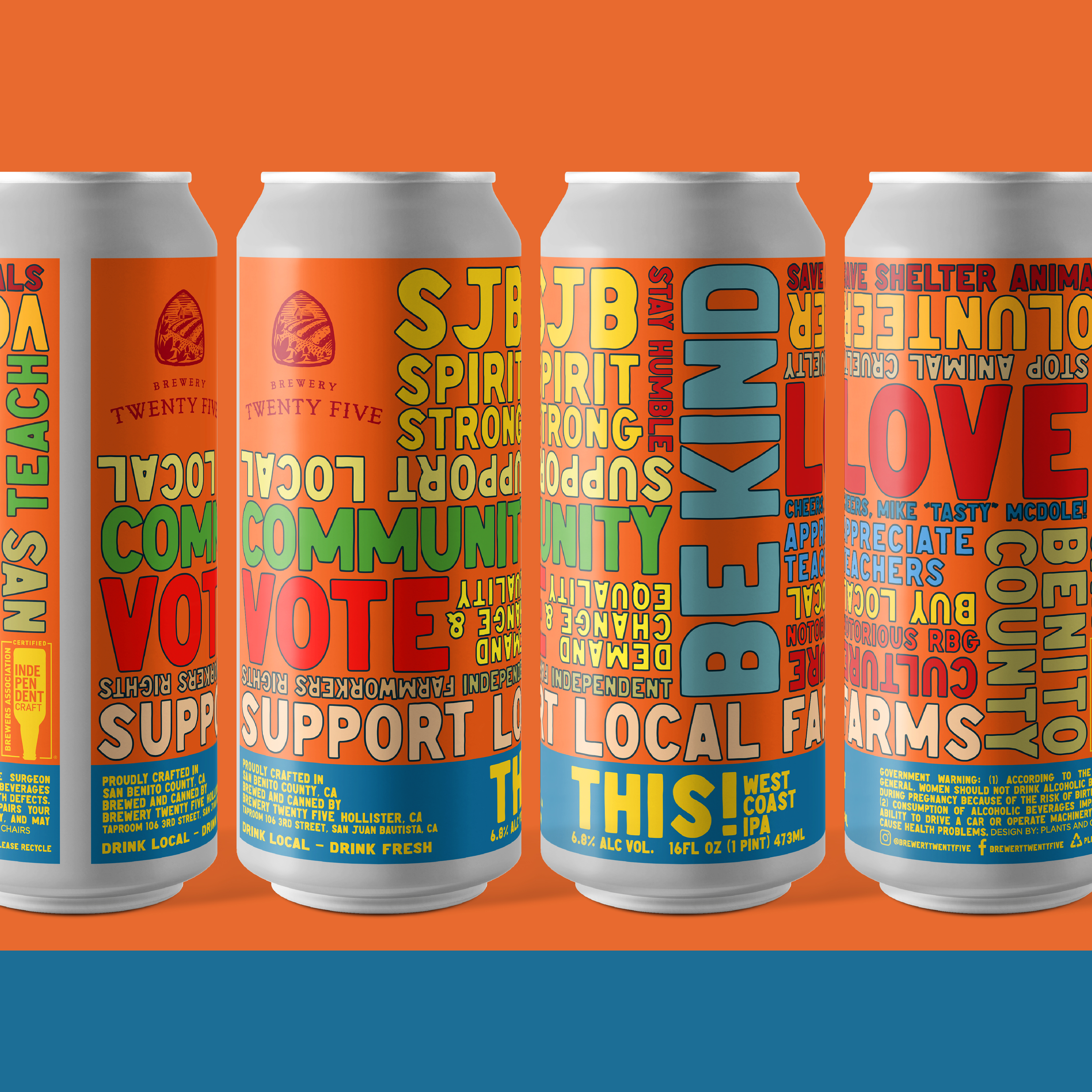 THIS! West Coast IPA, Label, hero image