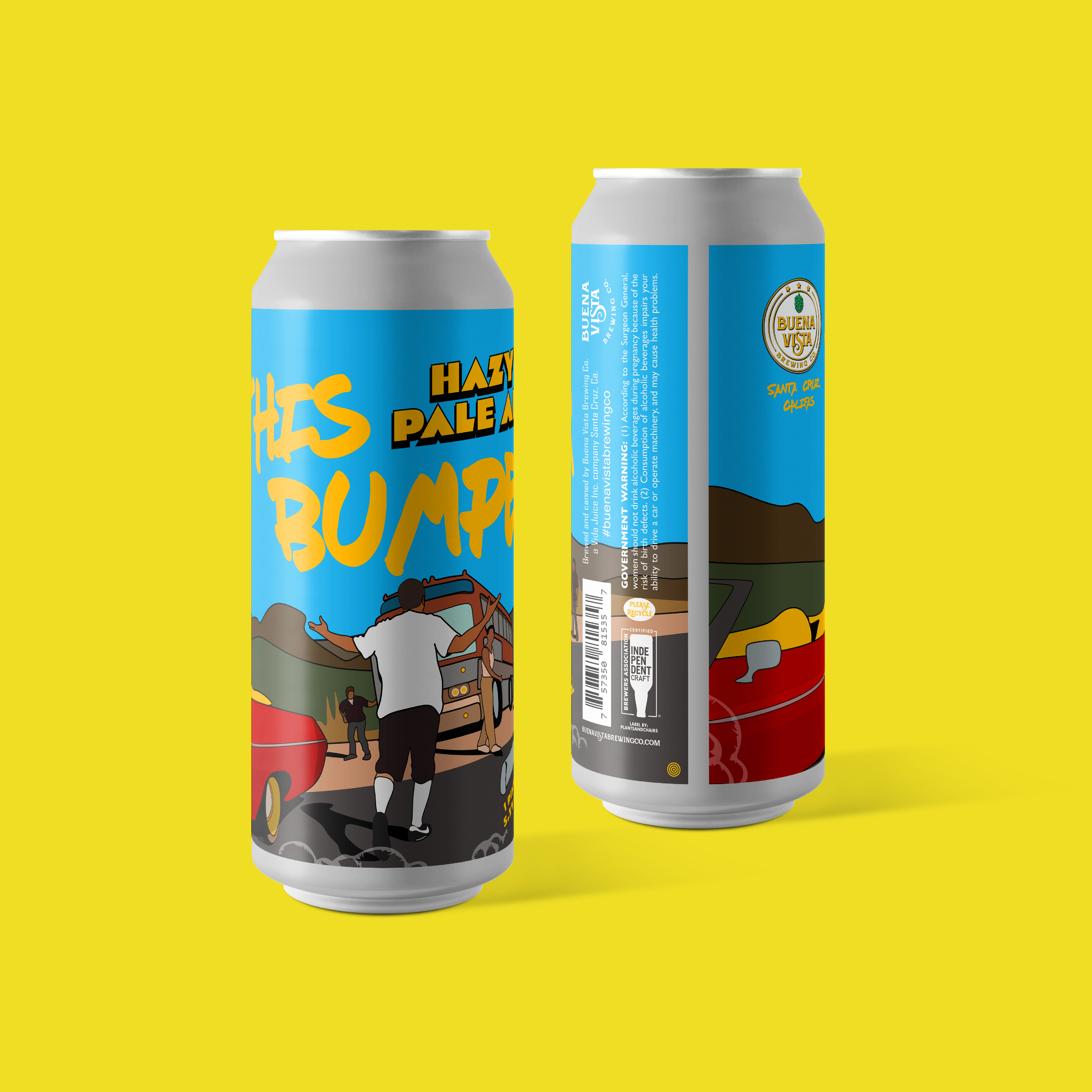 Buena Vista Brewing Co. - Beer Can Labels - 12