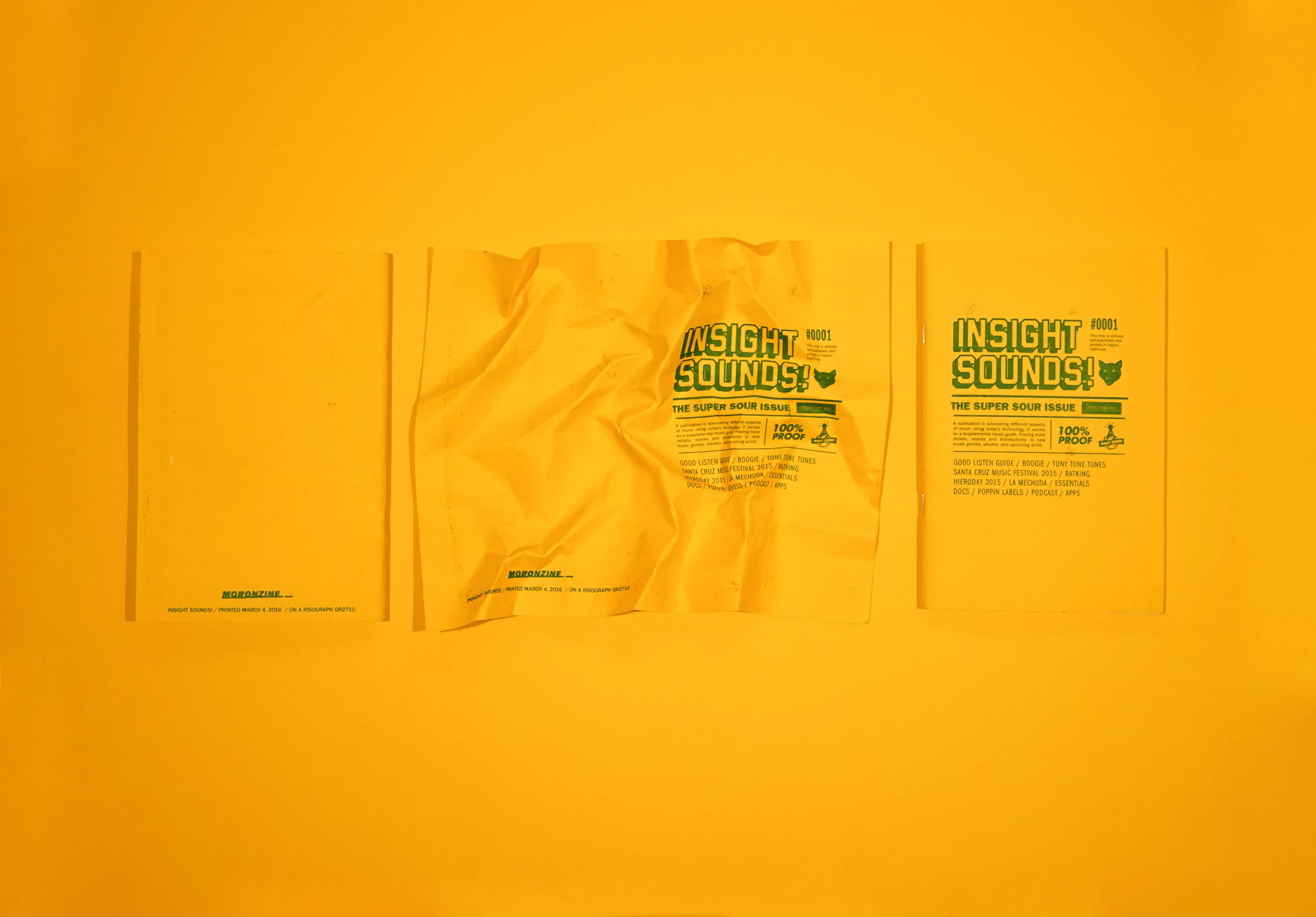 INSIGHT SOUNDS! #0001 Zine, hero image