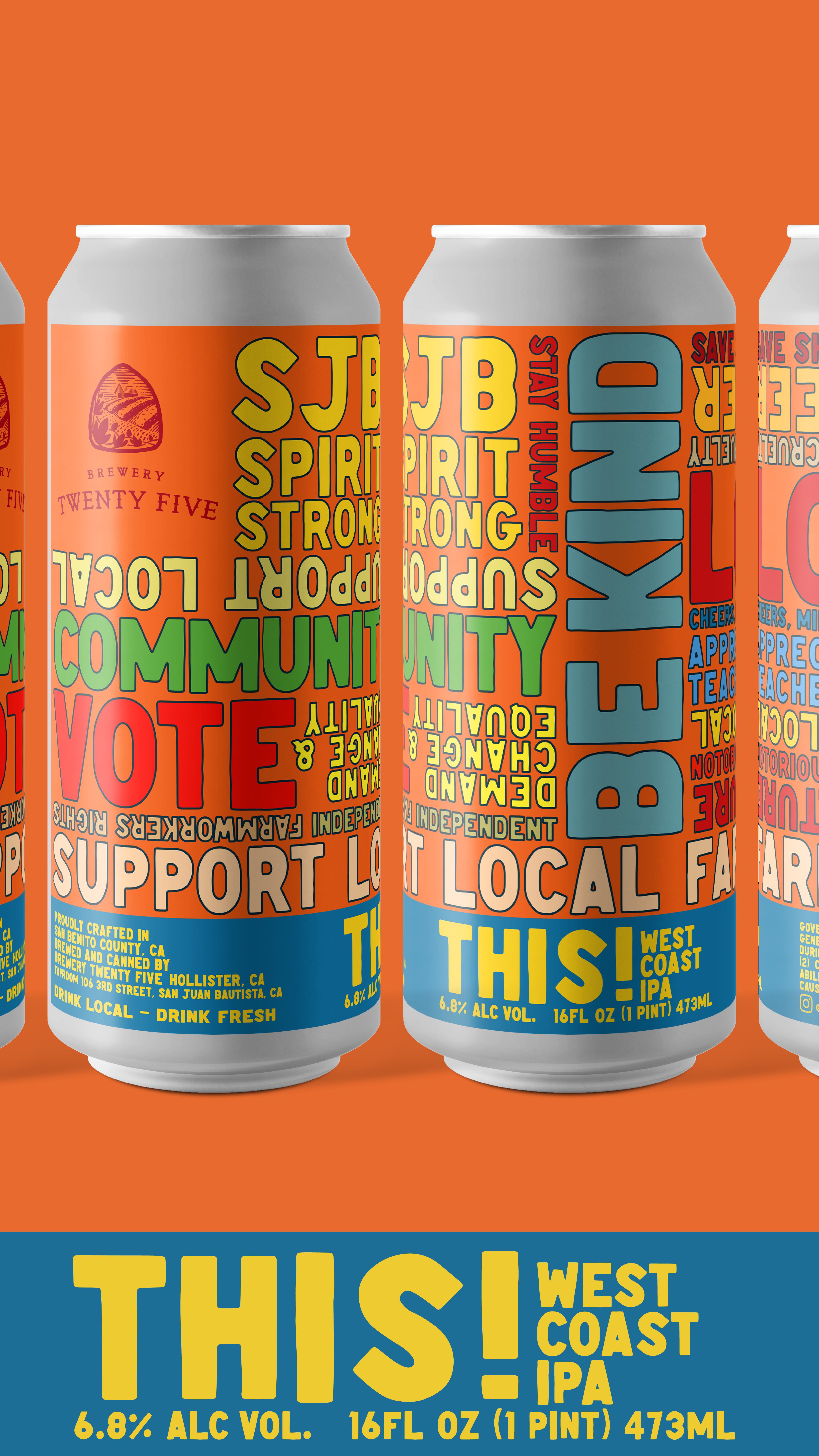 THIS! West Coast IPA, Label, process image 5 of 10