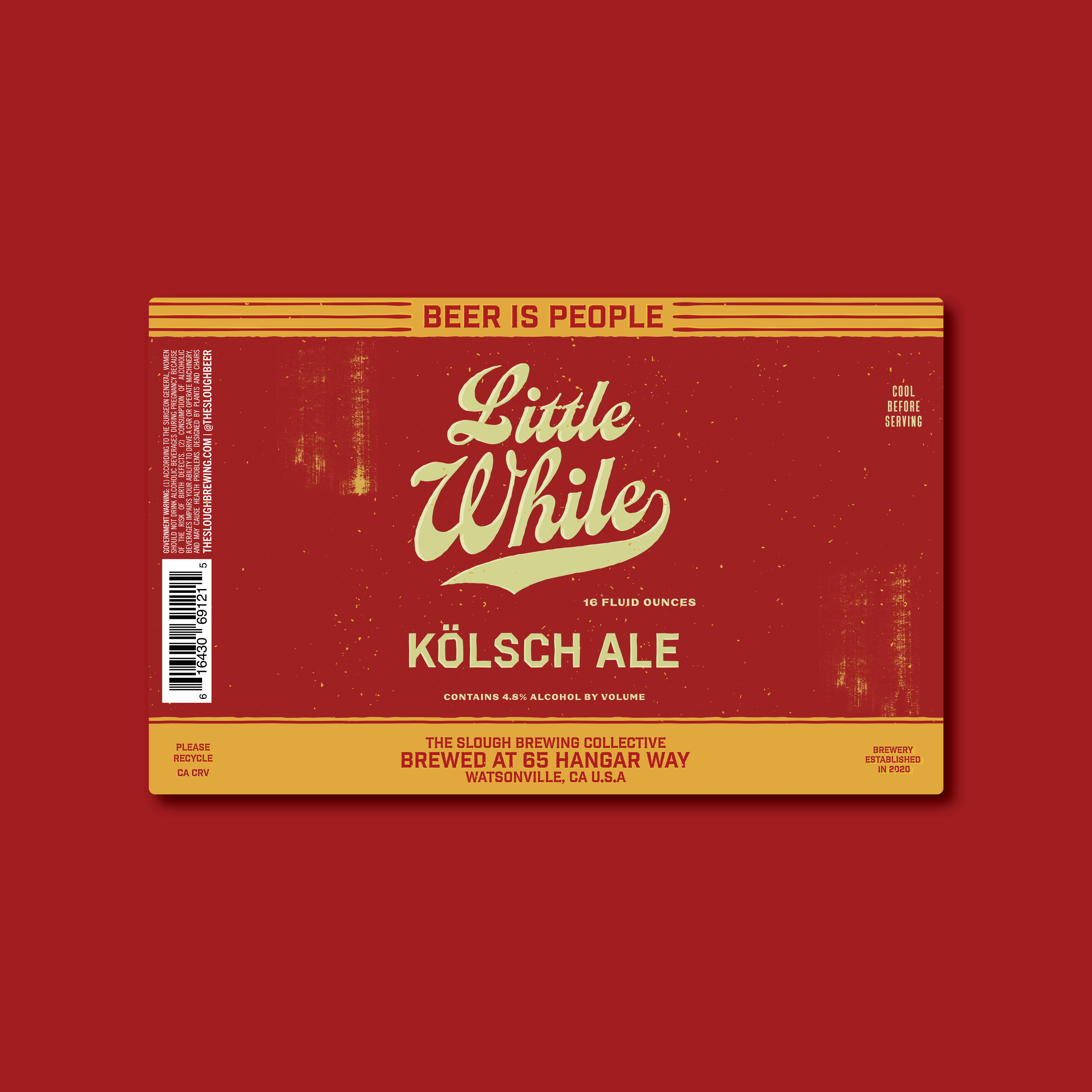Little While, The Slough Brewing Collective, process image 11 of 11