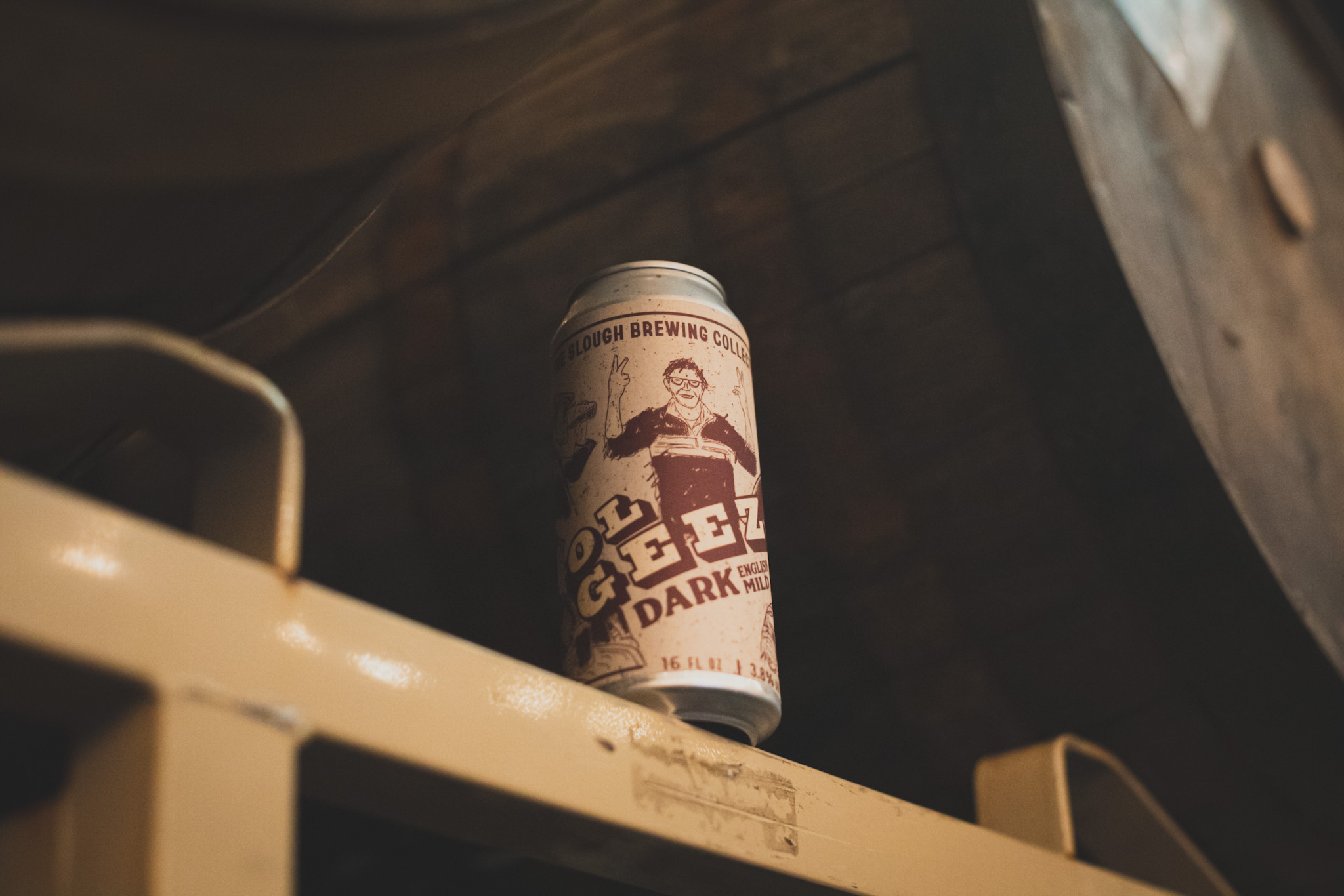 Old Geeza Folk Beer Label, The Slough, process image 3 of 4