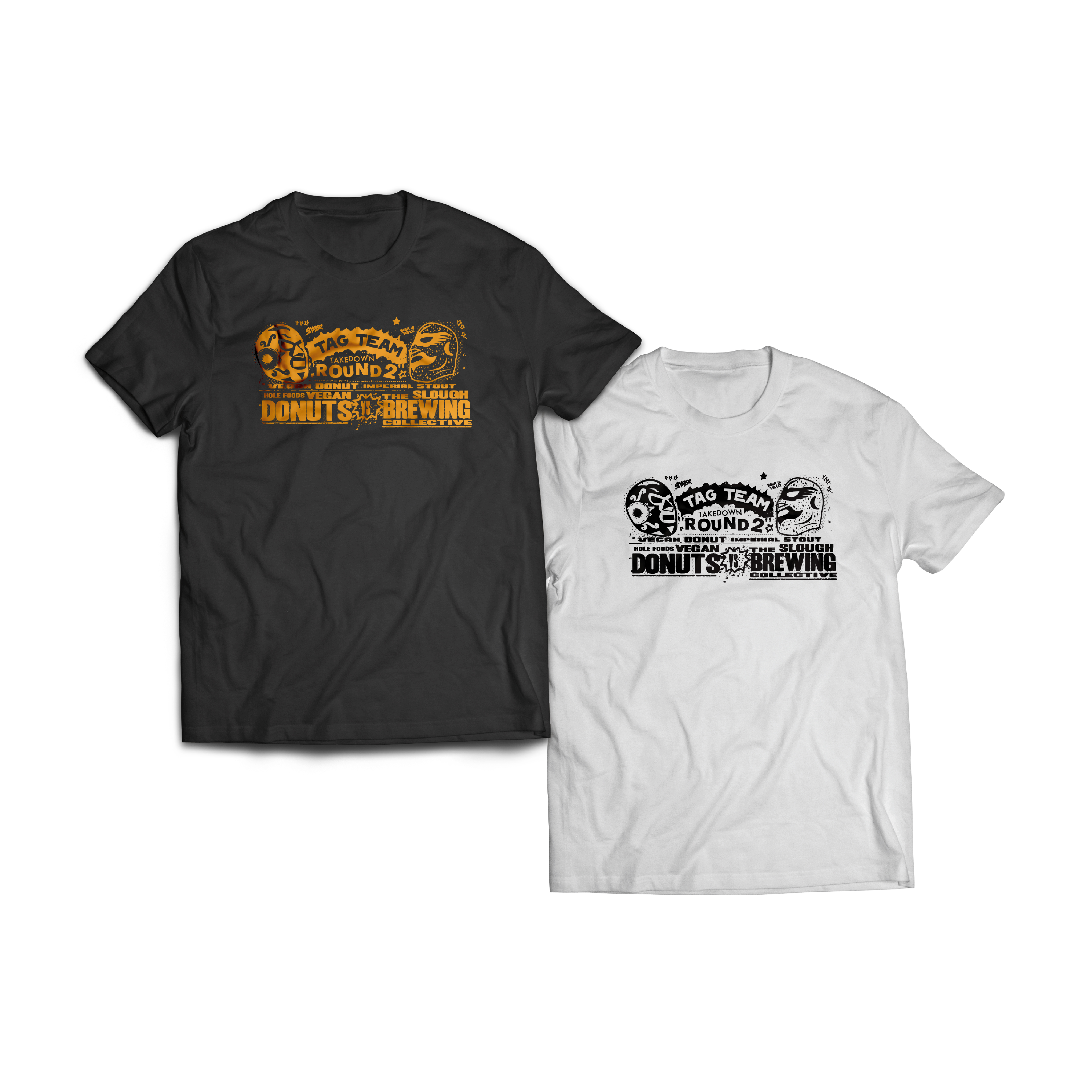 Tag Team Takedown: Round 2, Label Design, process image 11 of 13