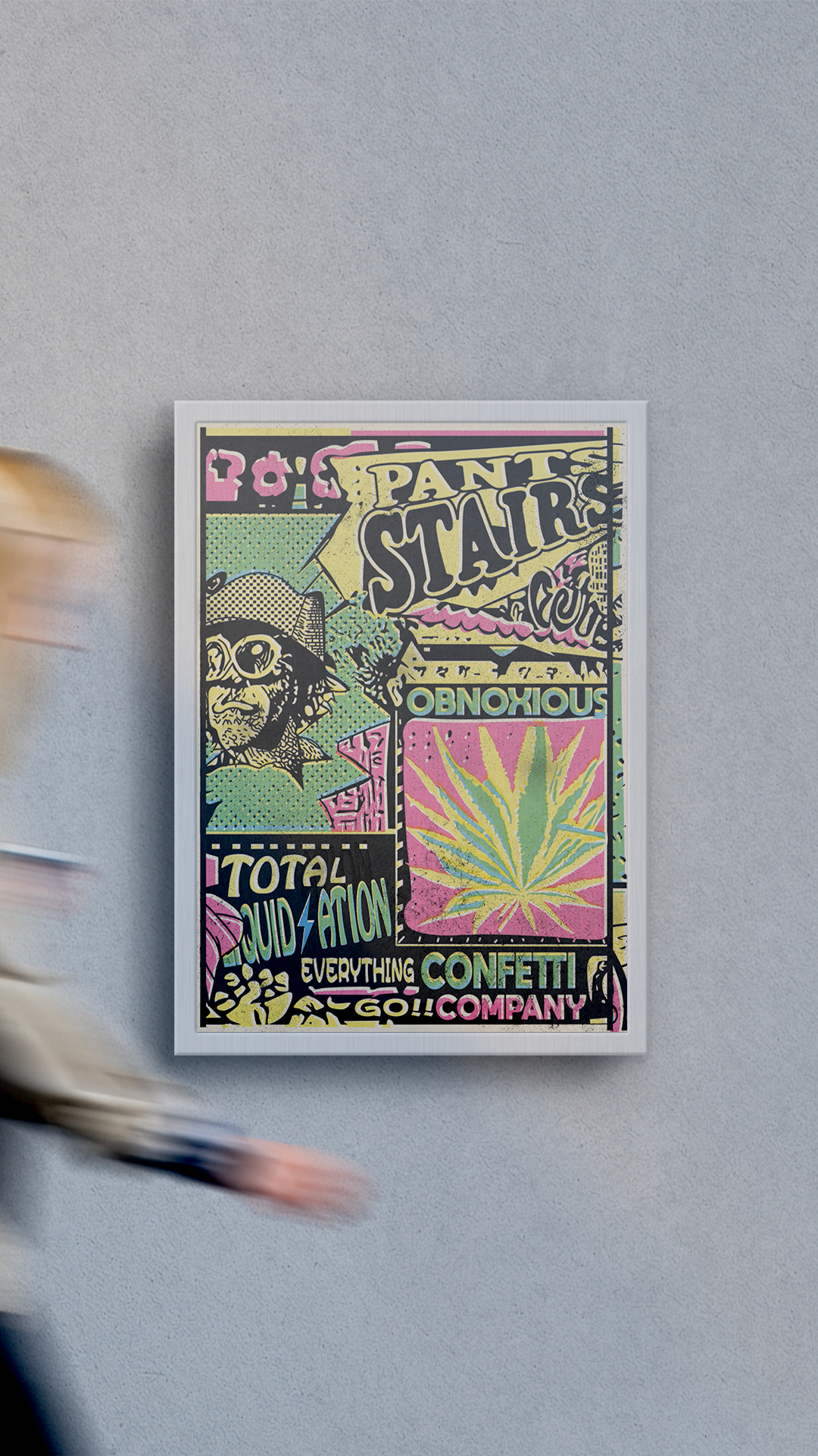 Total Liquidation, Poster Design, process image 1 of 2