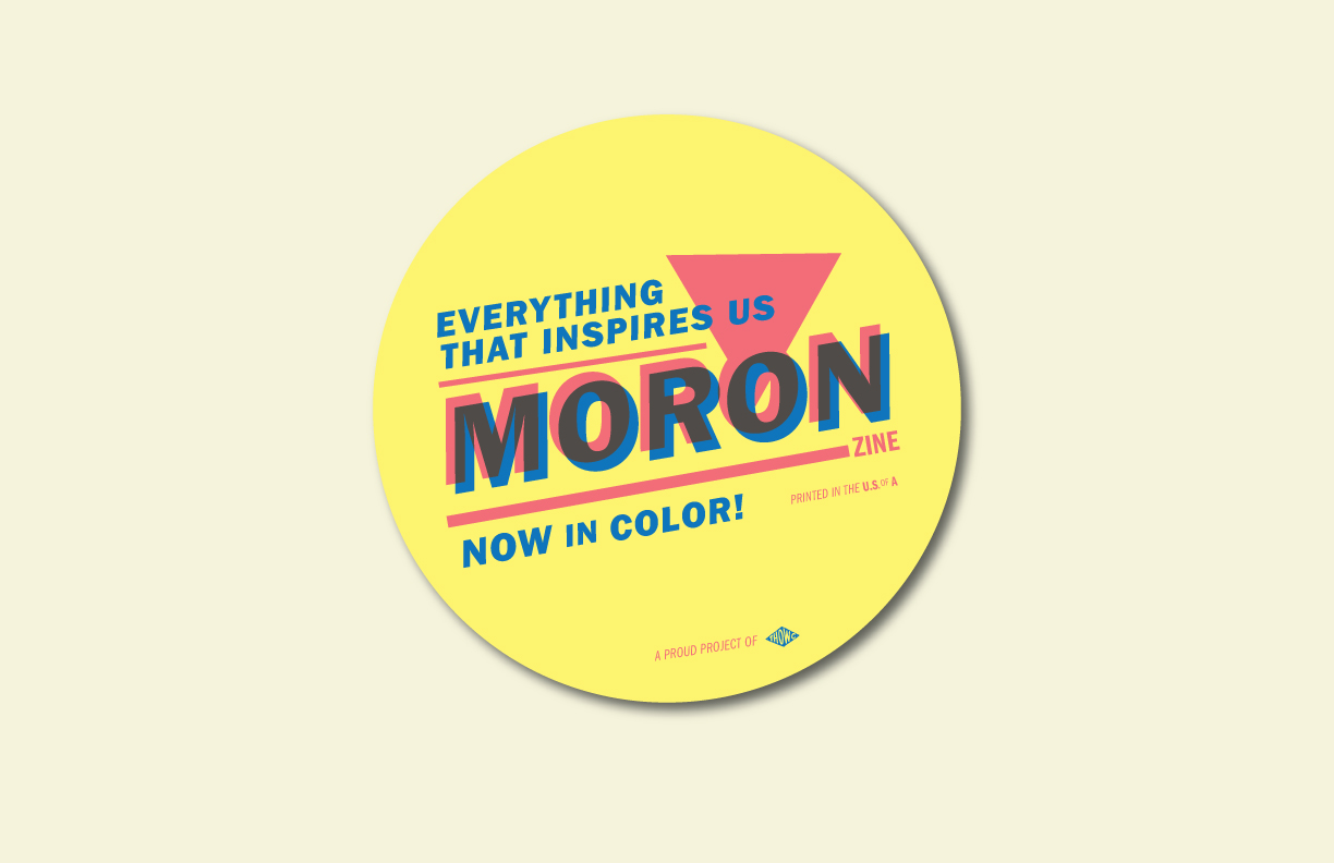Moronzine Logo, process image 7 of 7