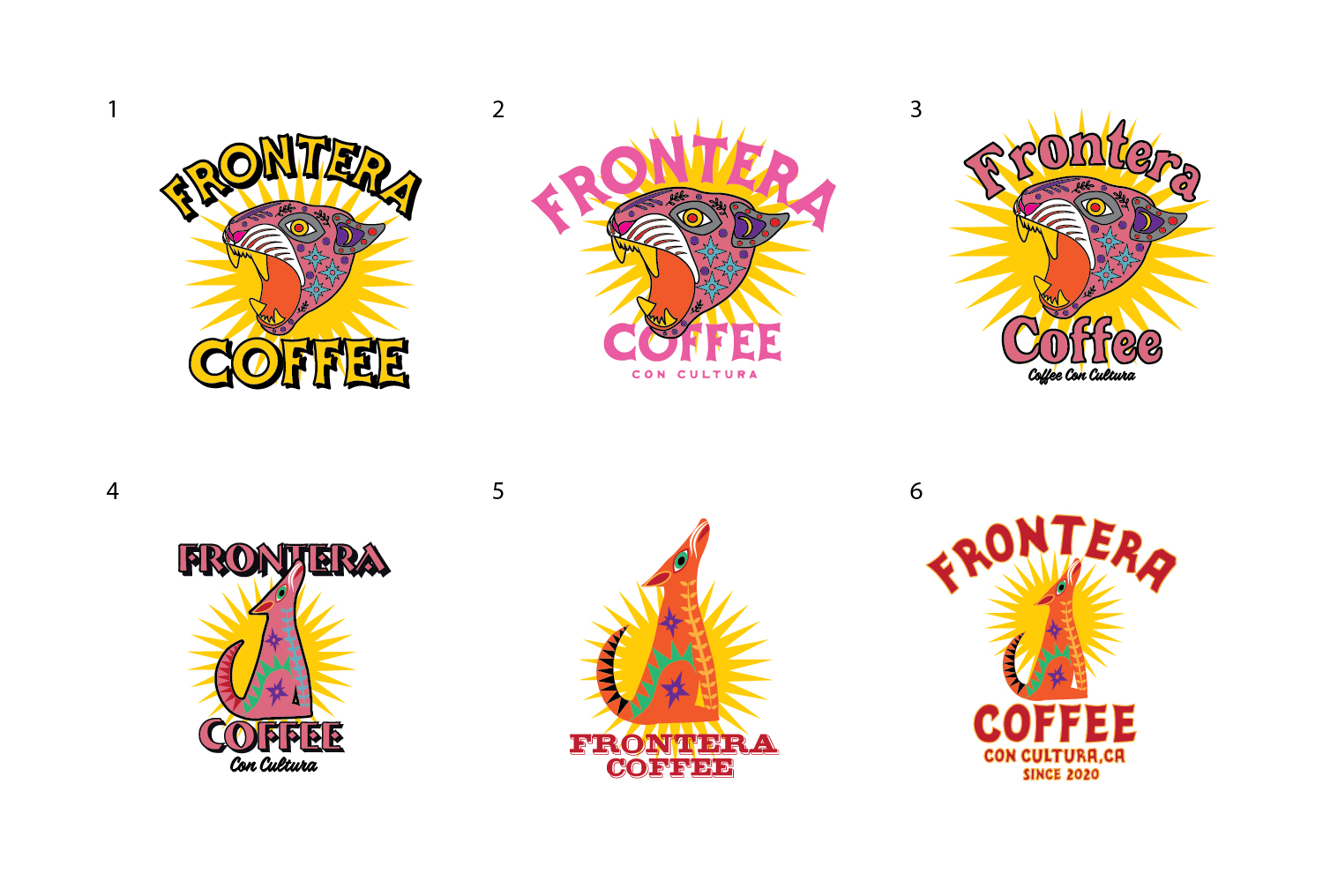 Frontera Coffee, Packaging and Identity, process image 1 of 41