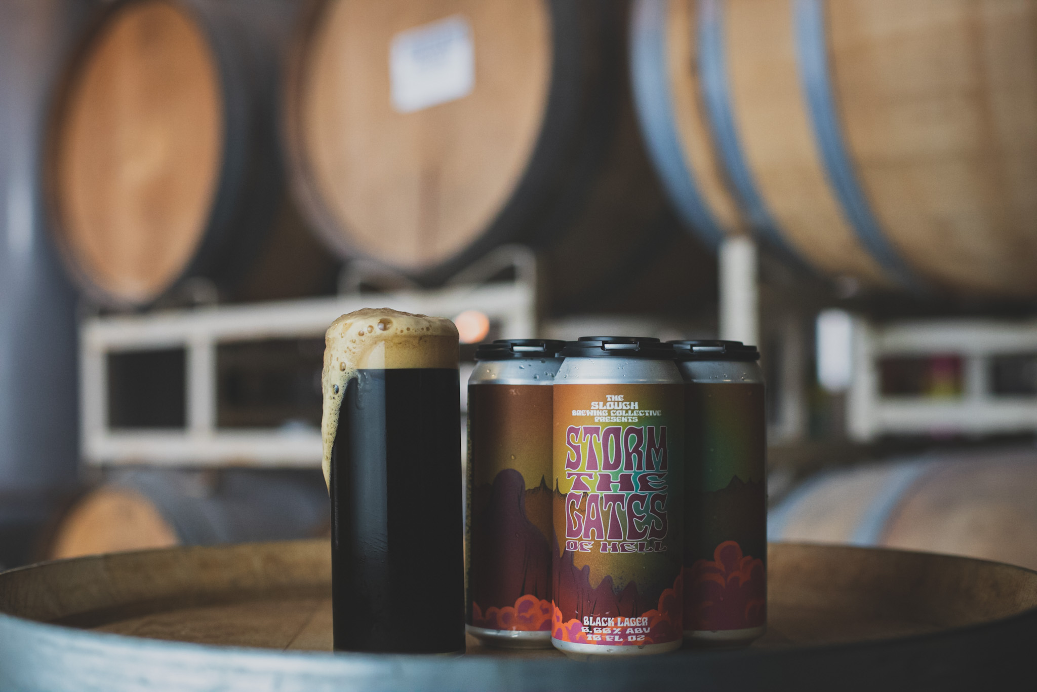 Storm The Gates of Hell Black Lager, Label, process image 15 of 16